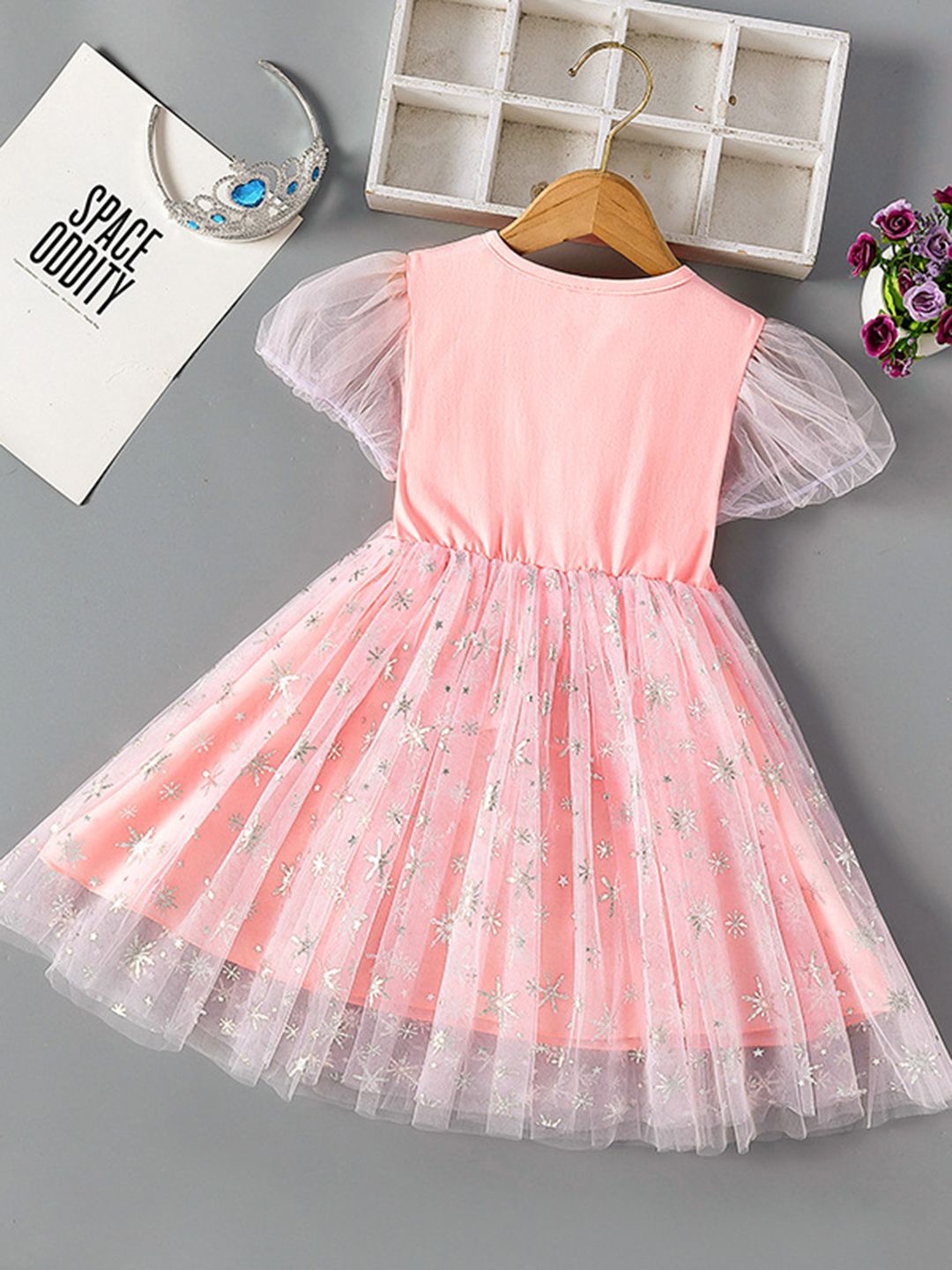 

YK Fit & Flare Dress, Pink