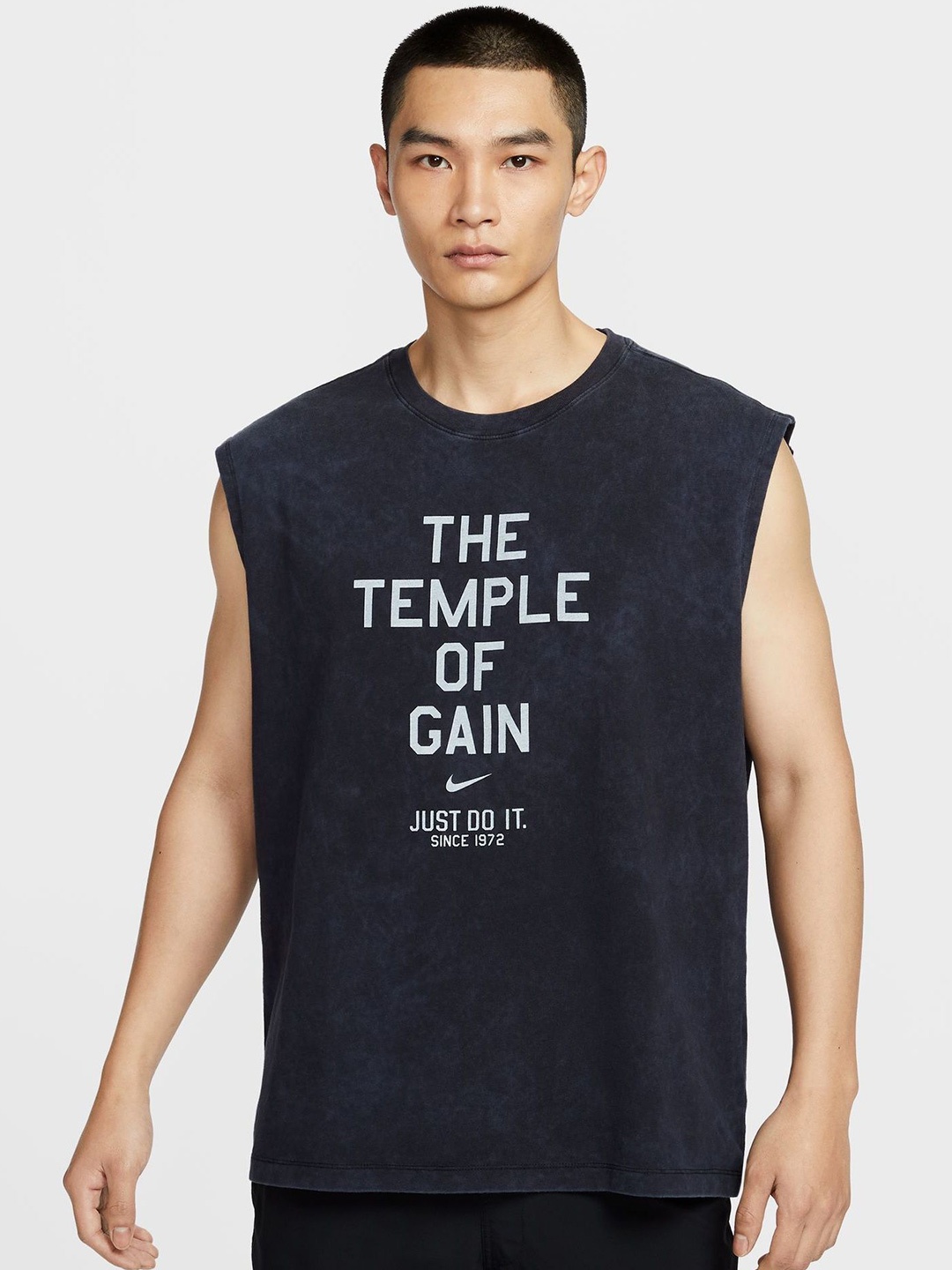 

Nike Men's Sleeveless T-Shirt, Black