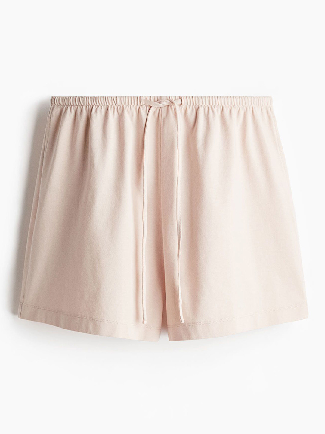 

H&M Cotton Drawstring Shorts, Pink