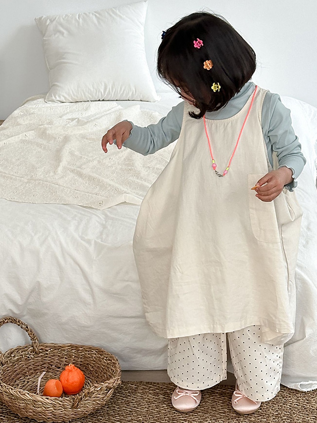 

LULU & SKY A-Line Dress, Off white