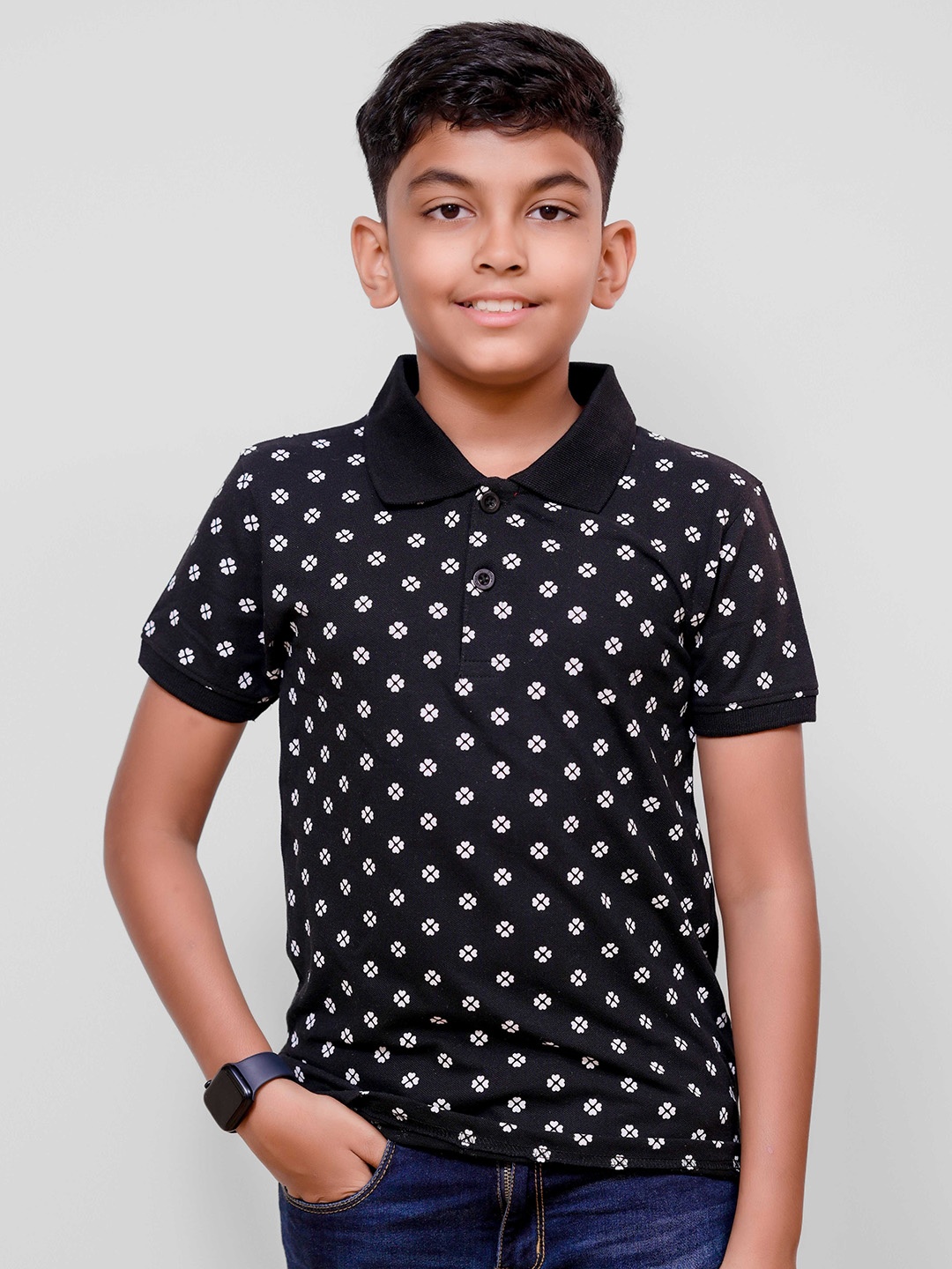 

Killer Boys Printed Pure Cotton T-shirt, Black