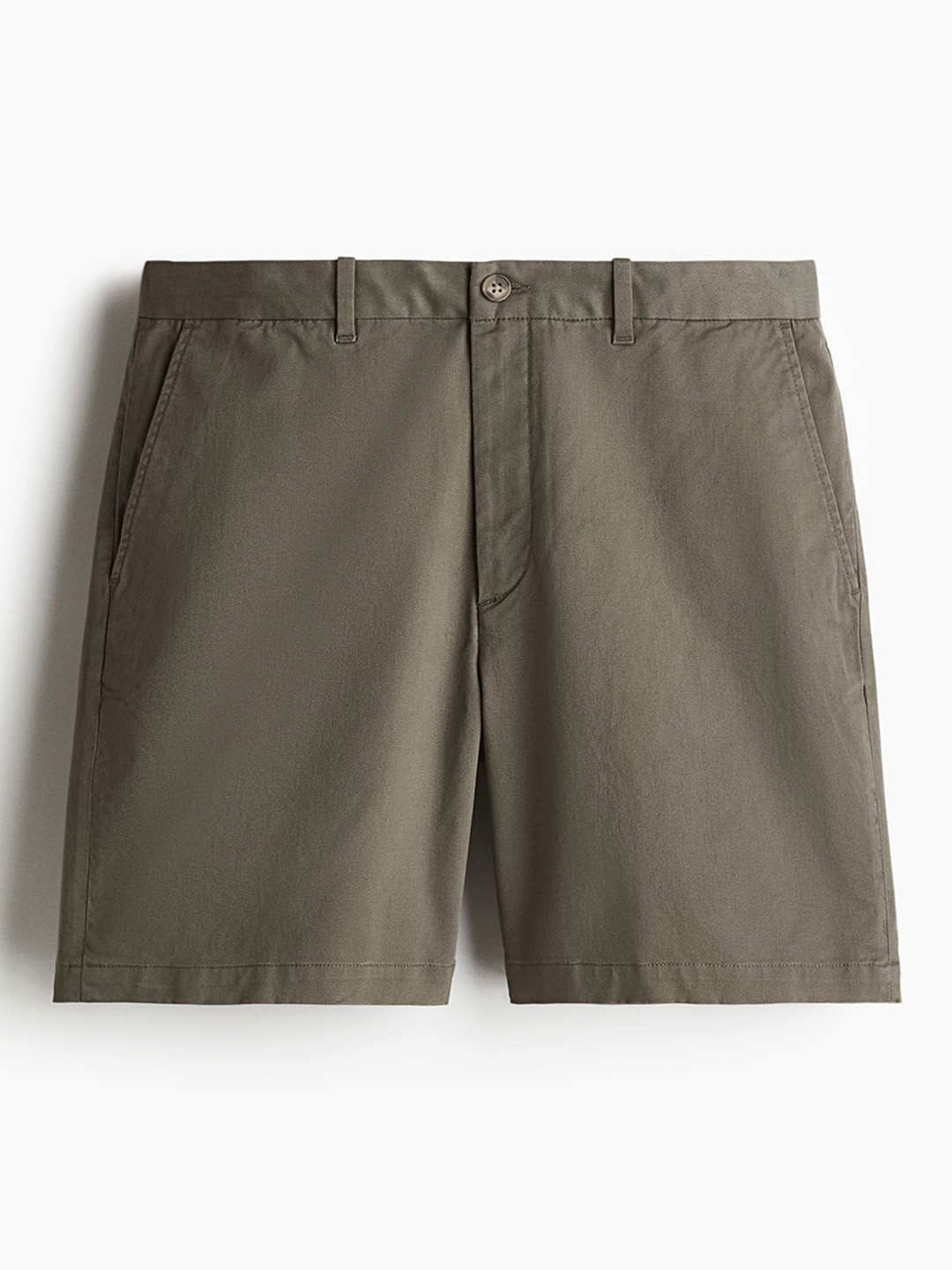 

H&M Regular Fit Chino Shorts, Green