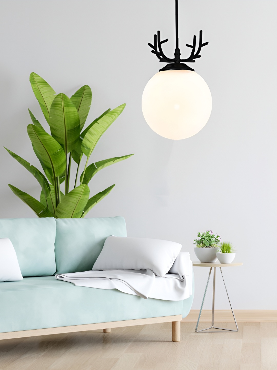 

GAUVIK Black Traditional Ceiling Lamp
