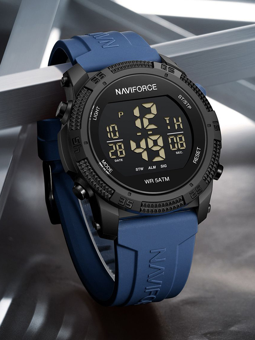 

Naviforce Men Dial & Straps Digital Watch NF7104_B BE, Black