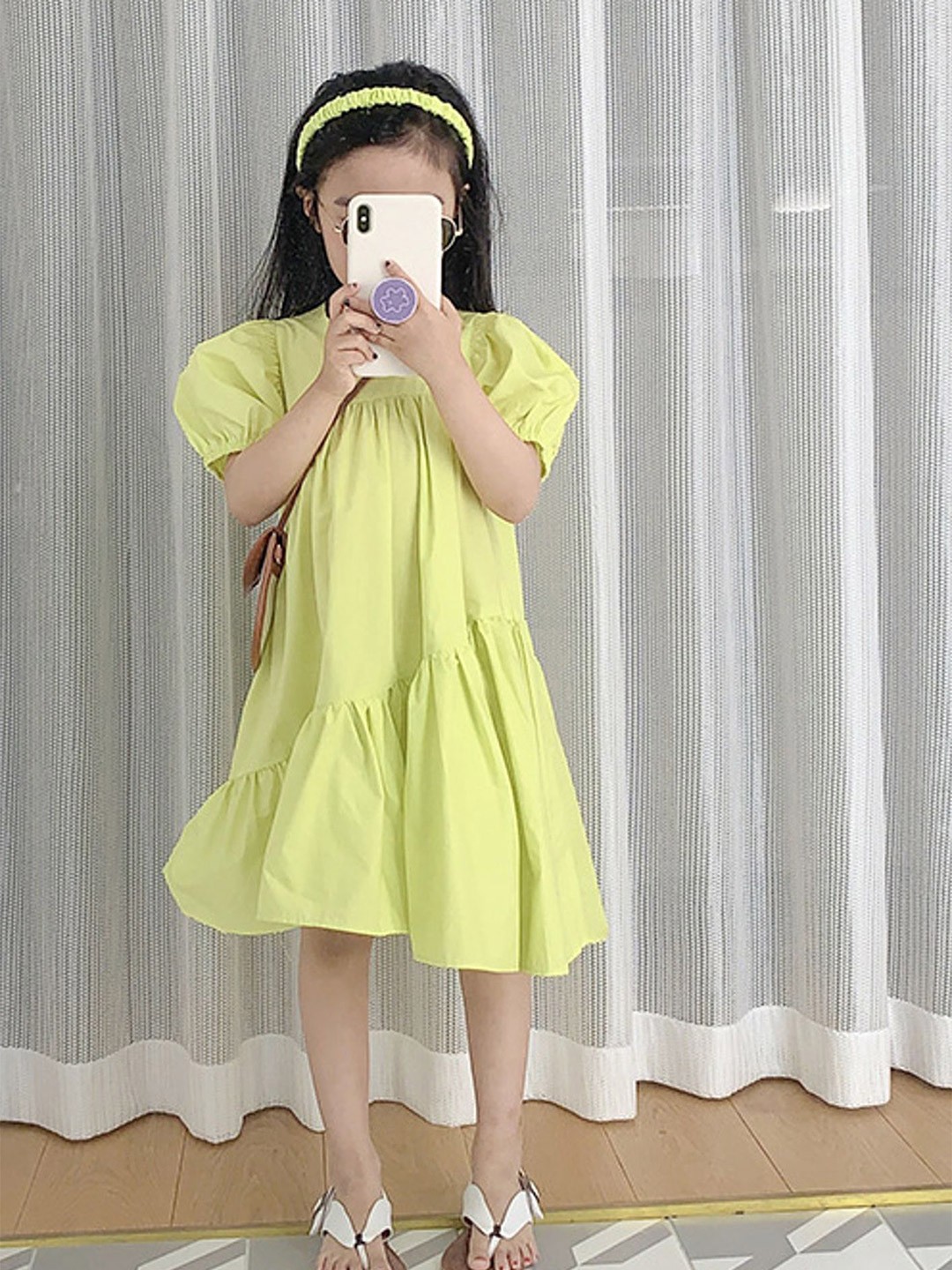 

LULU & SKY A-Line Dress, Green