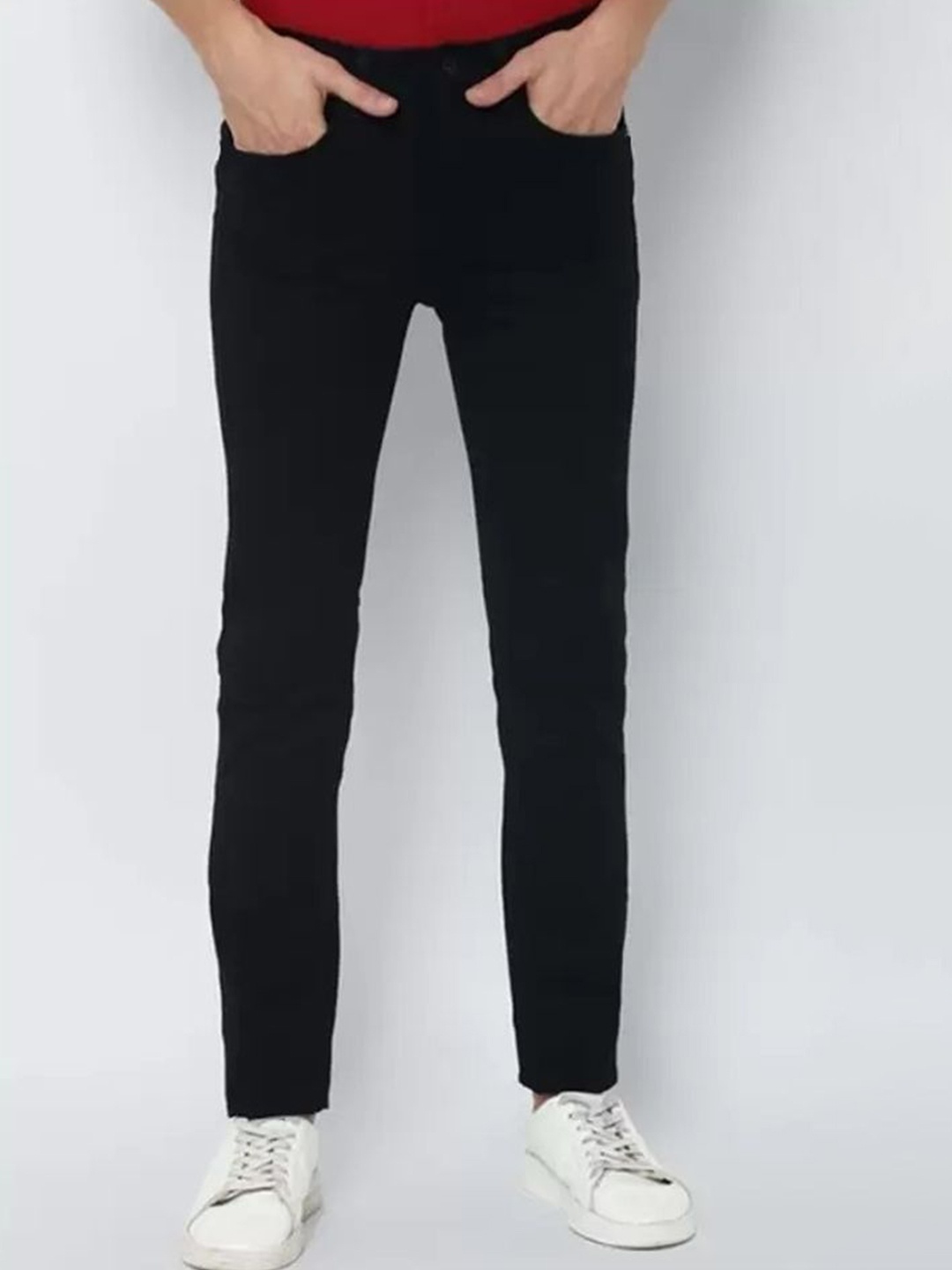 

COMFITS Men Classic Stretchable Jeans, Black