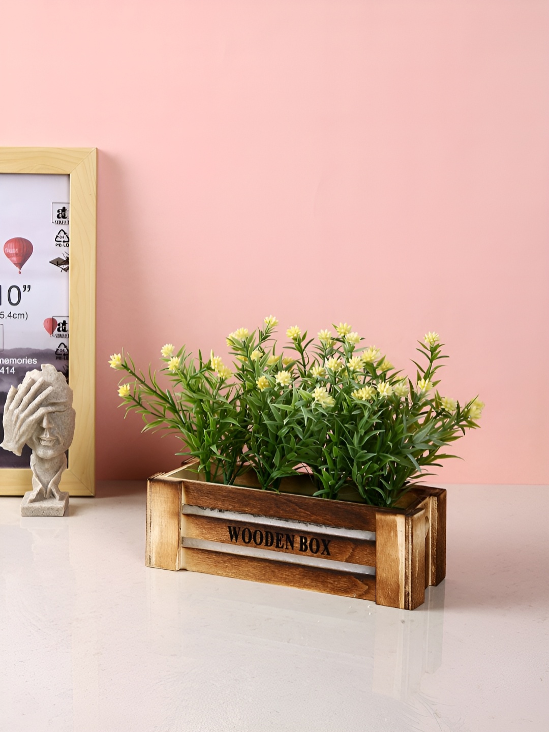 

Myntra Elegant Homes Beige 1 Pieces Artificial Plant With Pot