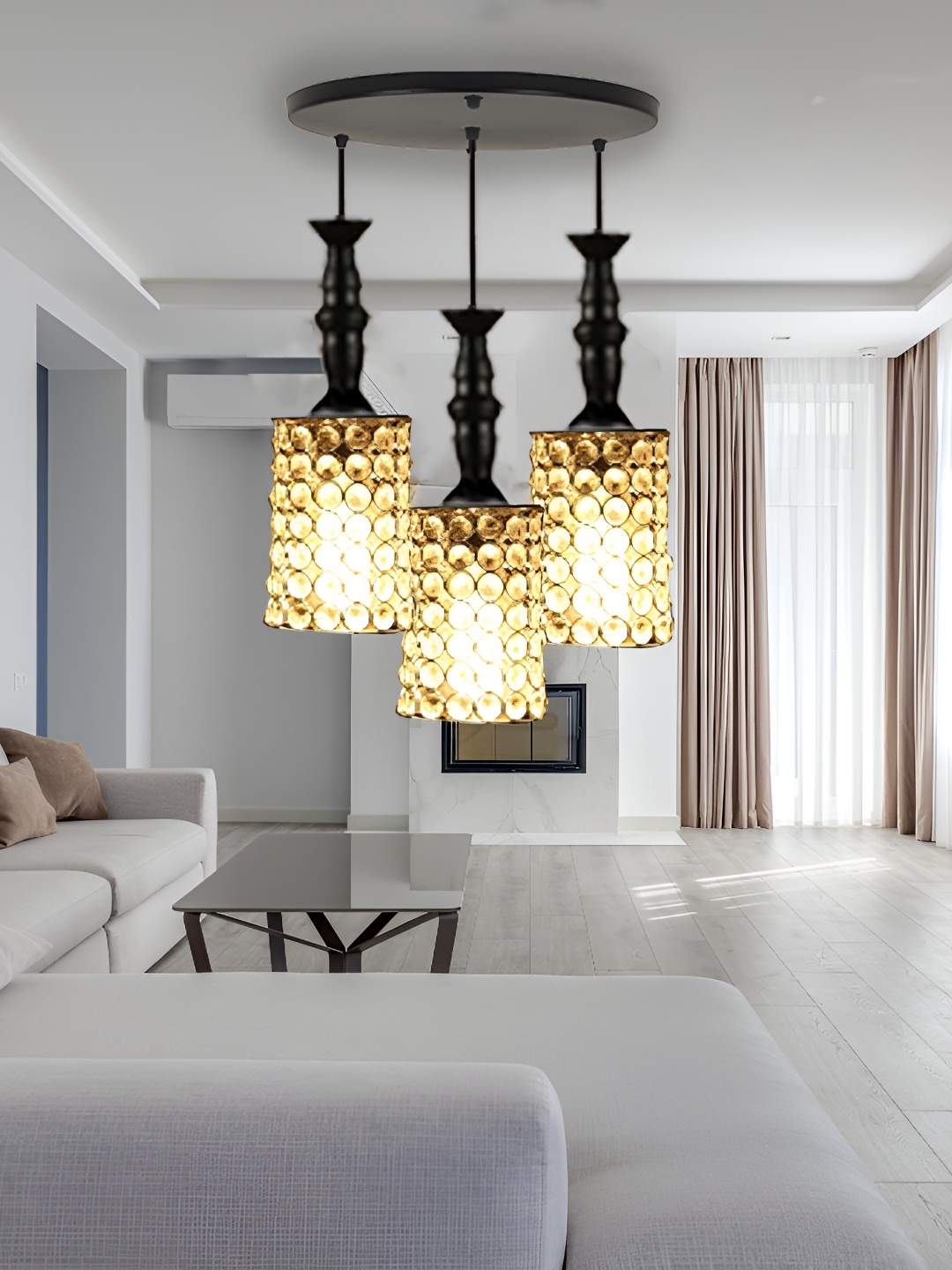 

GAUVIK Transparent Ceiling Lamp