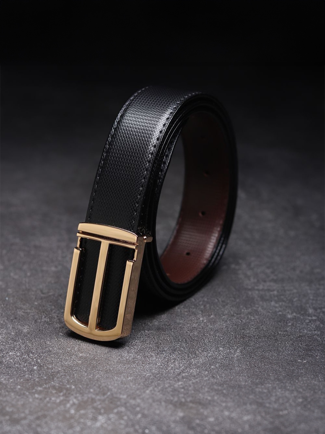 

Killer Men Textured Formal Belt, Black