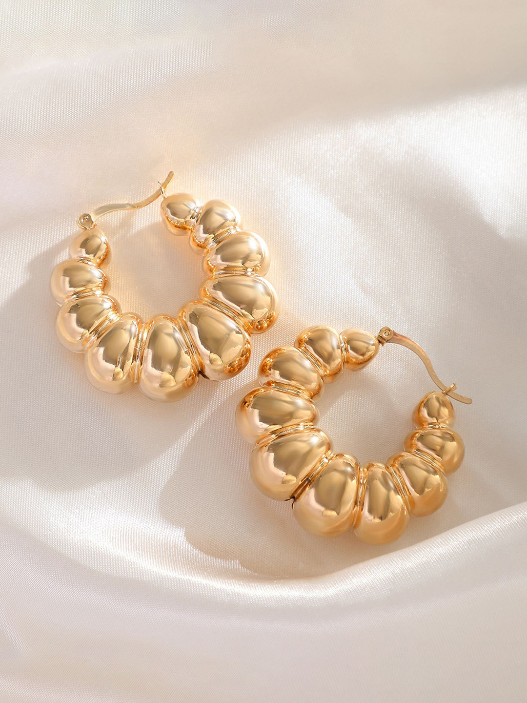 

LULU & SKY Contemporary Drop Earrings, Gold