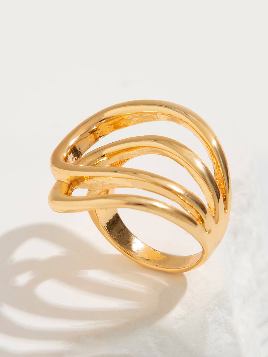 

LULU & SKY Gold Plated Finger Ring