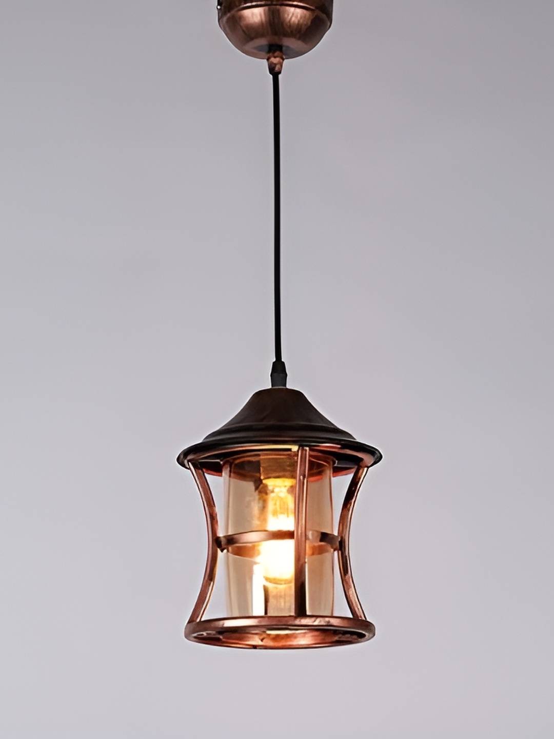 

GAUVIK Copper-Toned Ceiling Lamp