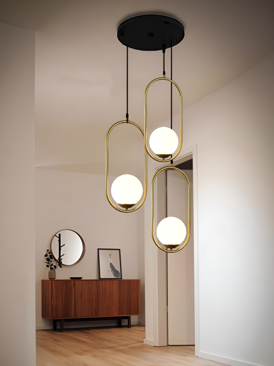 

GAUVIK Gold-Toned Ceiling Lamp