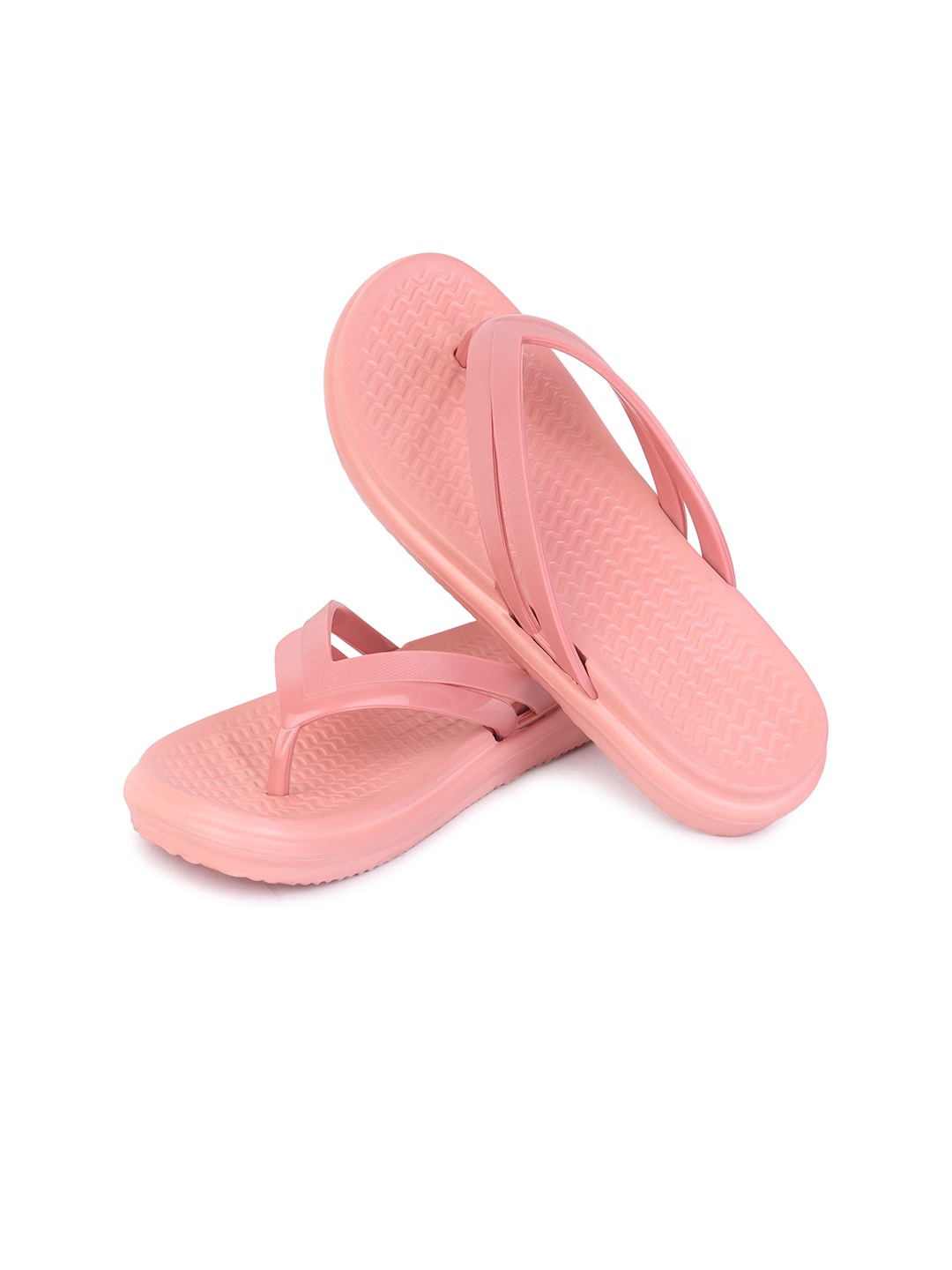 

PENNEN Women One Toe Flats, Pink