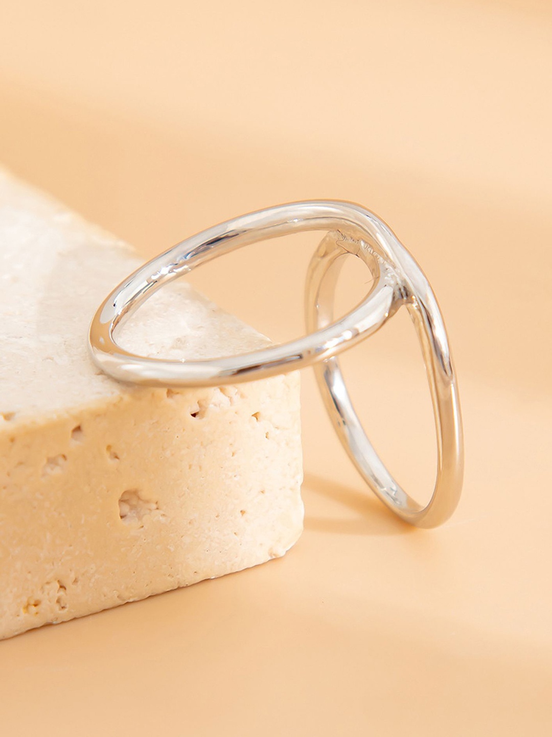 

LULU & SKY Silver Plated Finger Ring