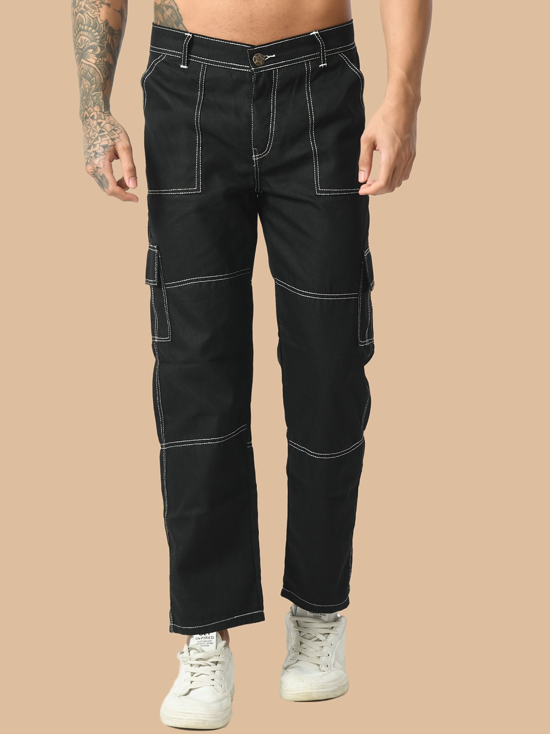 

COMFITS Men Classic Stretchable Jeans, Black
