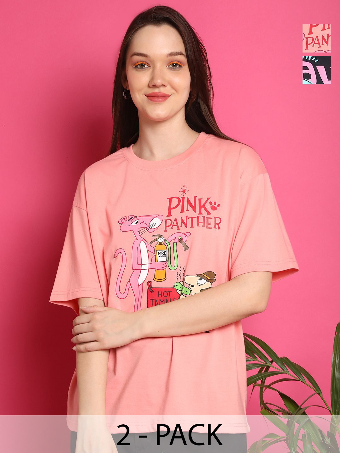 

Dreambe Women Printed T-shirt, Multi