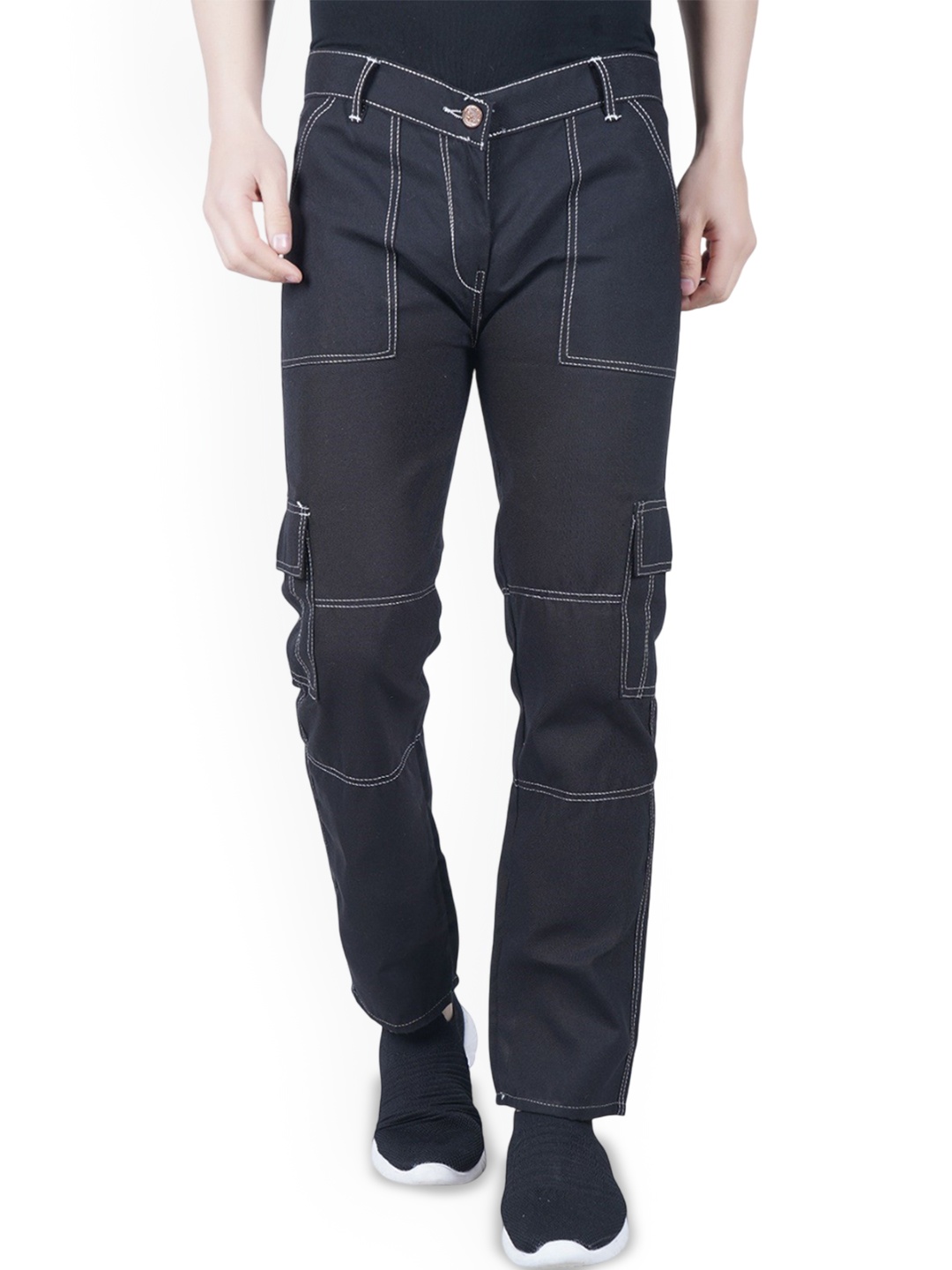 

COMFITS Men Classic Stretchable Jeans, Black