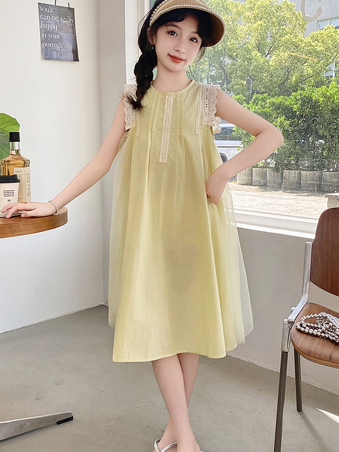 

LULU & SKY A-Line Midi Dress, Green