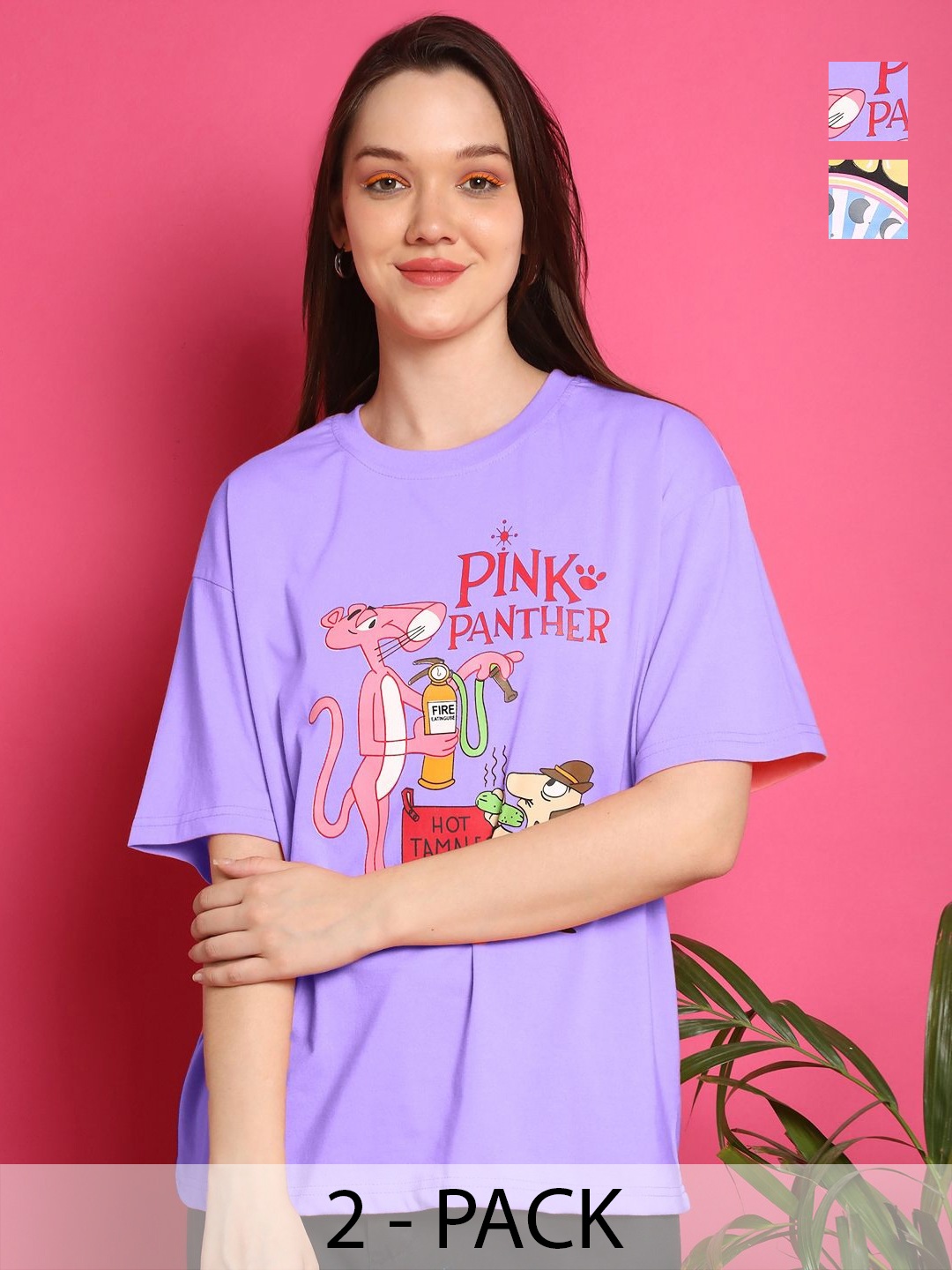 

Dreambe Women Printed T-shirt, Multi