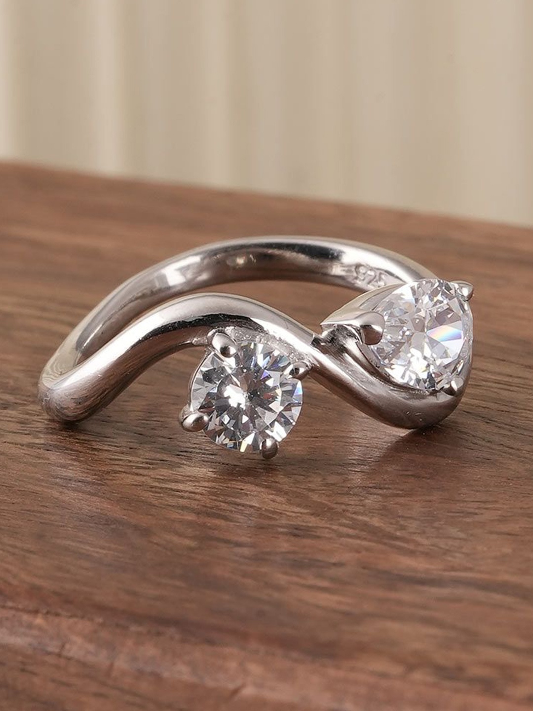 

PALMONAS 925 Sterling Silver Unity Duo Ring