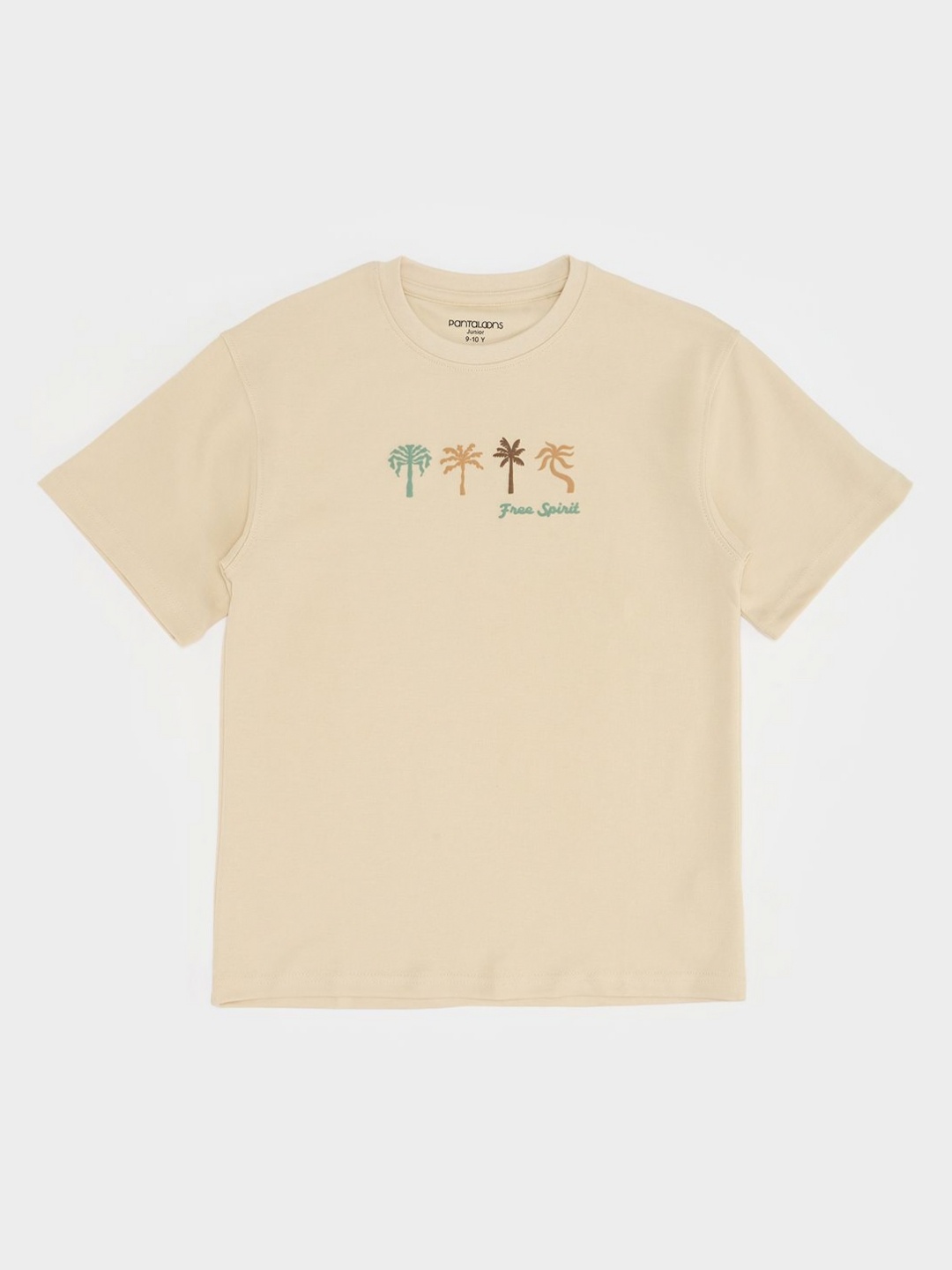 

Pantaloons Junior Boys Applique T-shirt, White