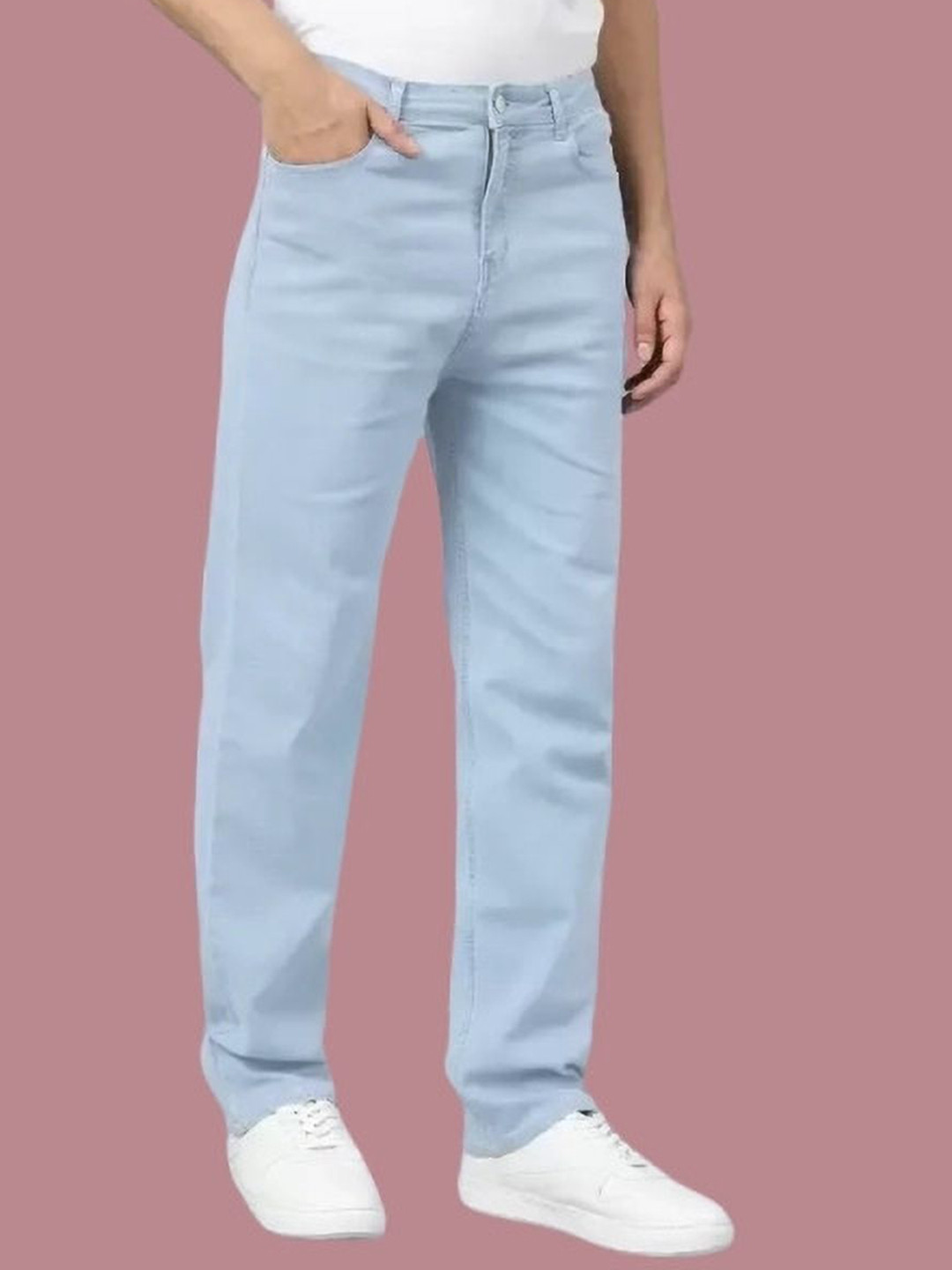 

COMFITS Men Classic Highly Distressed Stretchable Jeans, Blue