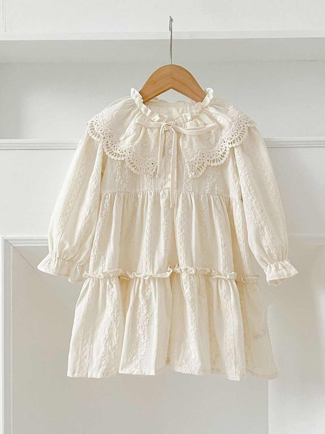

LULU & SKY A-Line Dress, Beige