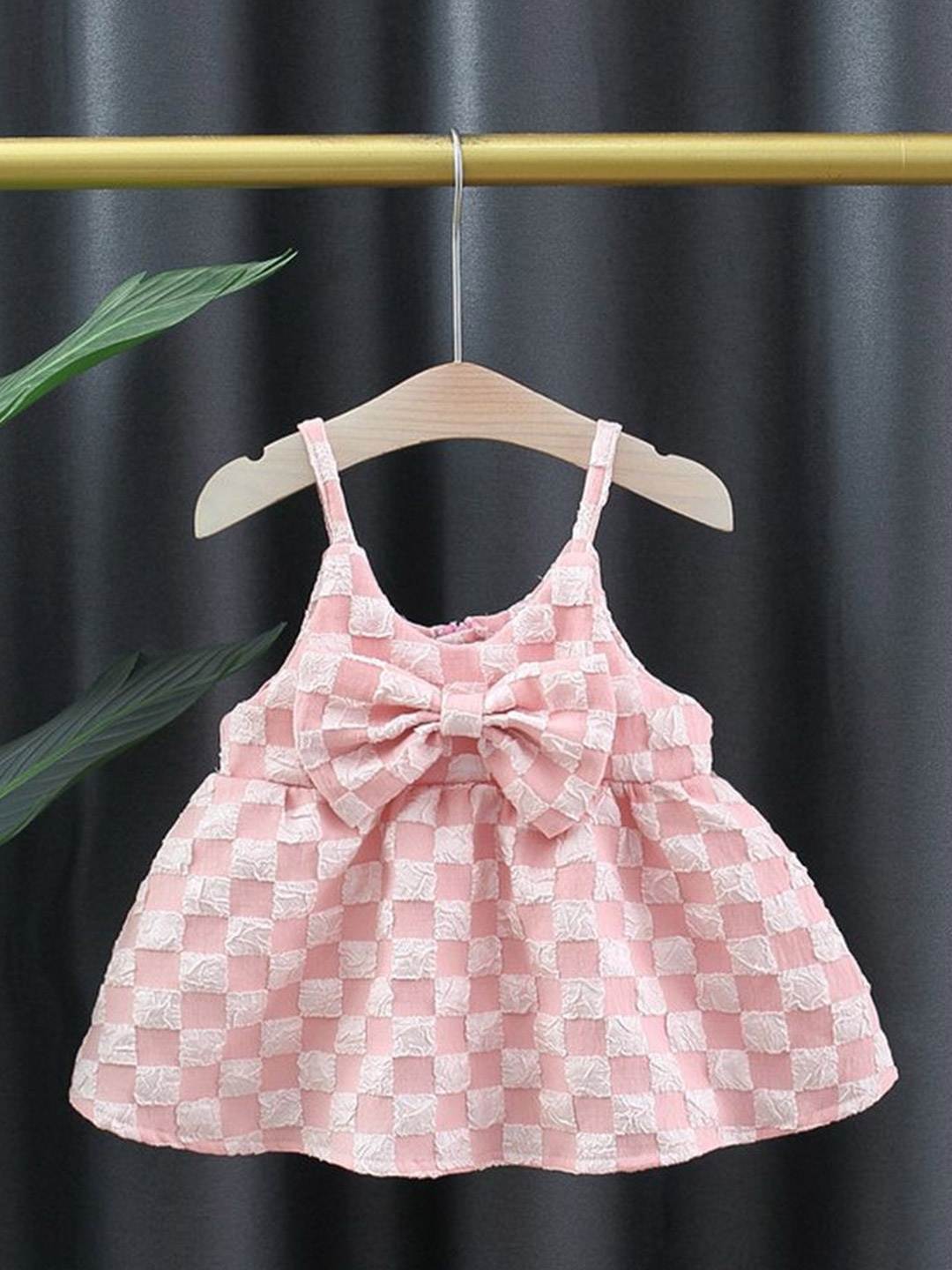 

LULU & SKY Print Fit & Flare Dress, Pink