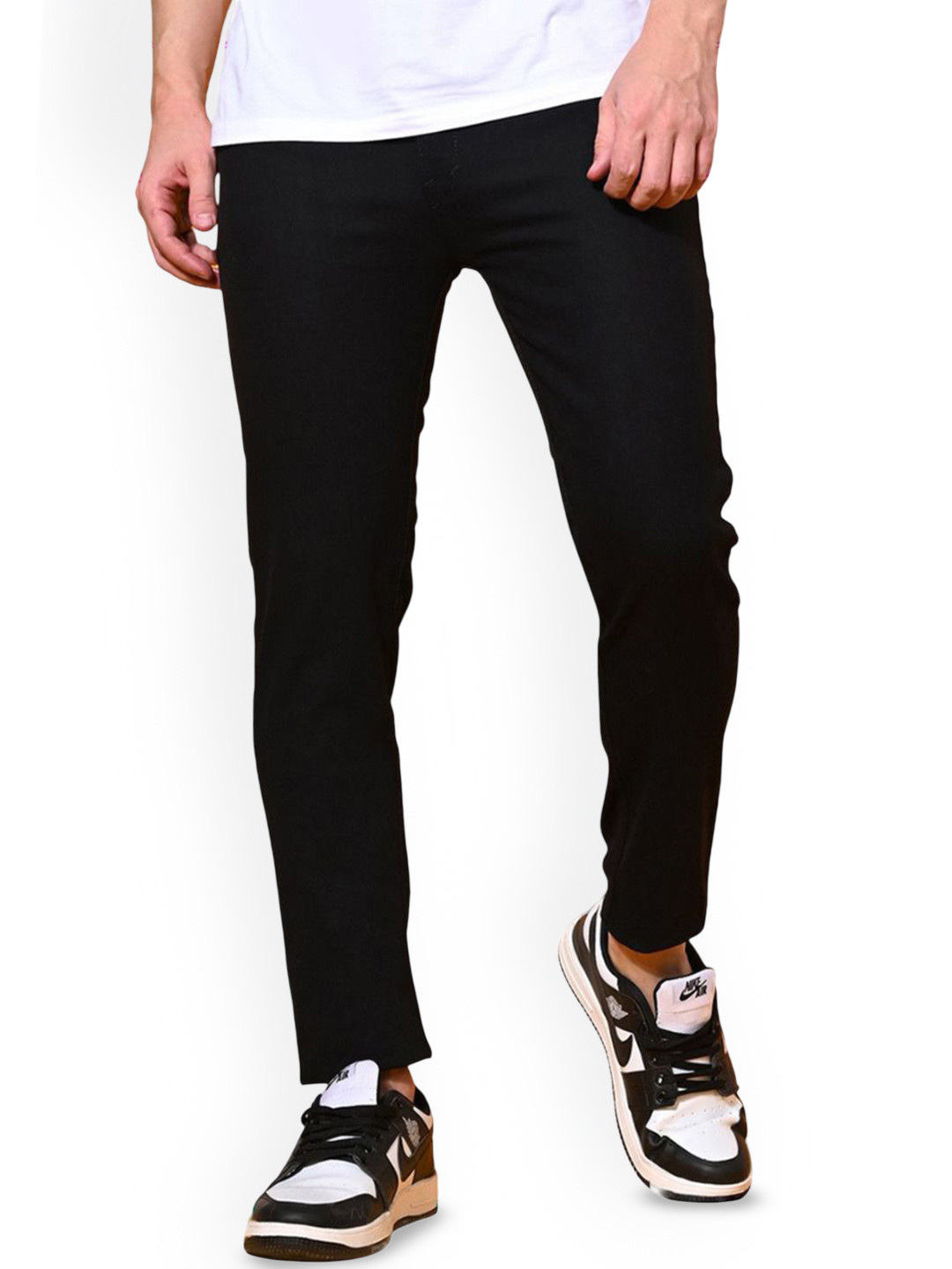 

COMFITS Men Classic Stretchable Jeans, Black