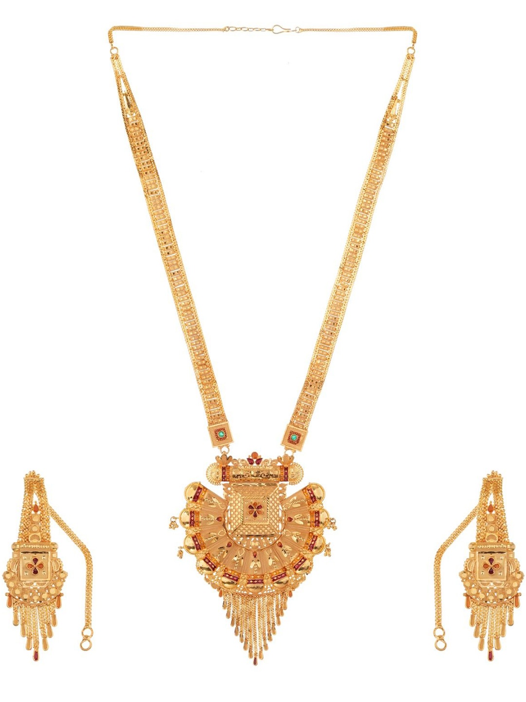 

Zhouse Gold Plated Copper Jewellery Set