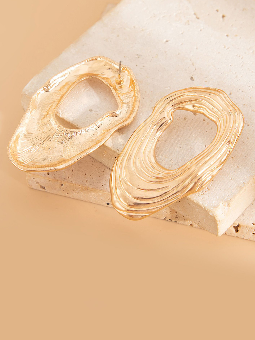 

LULU & SKY Contemporary Drop Earrings, Gold
