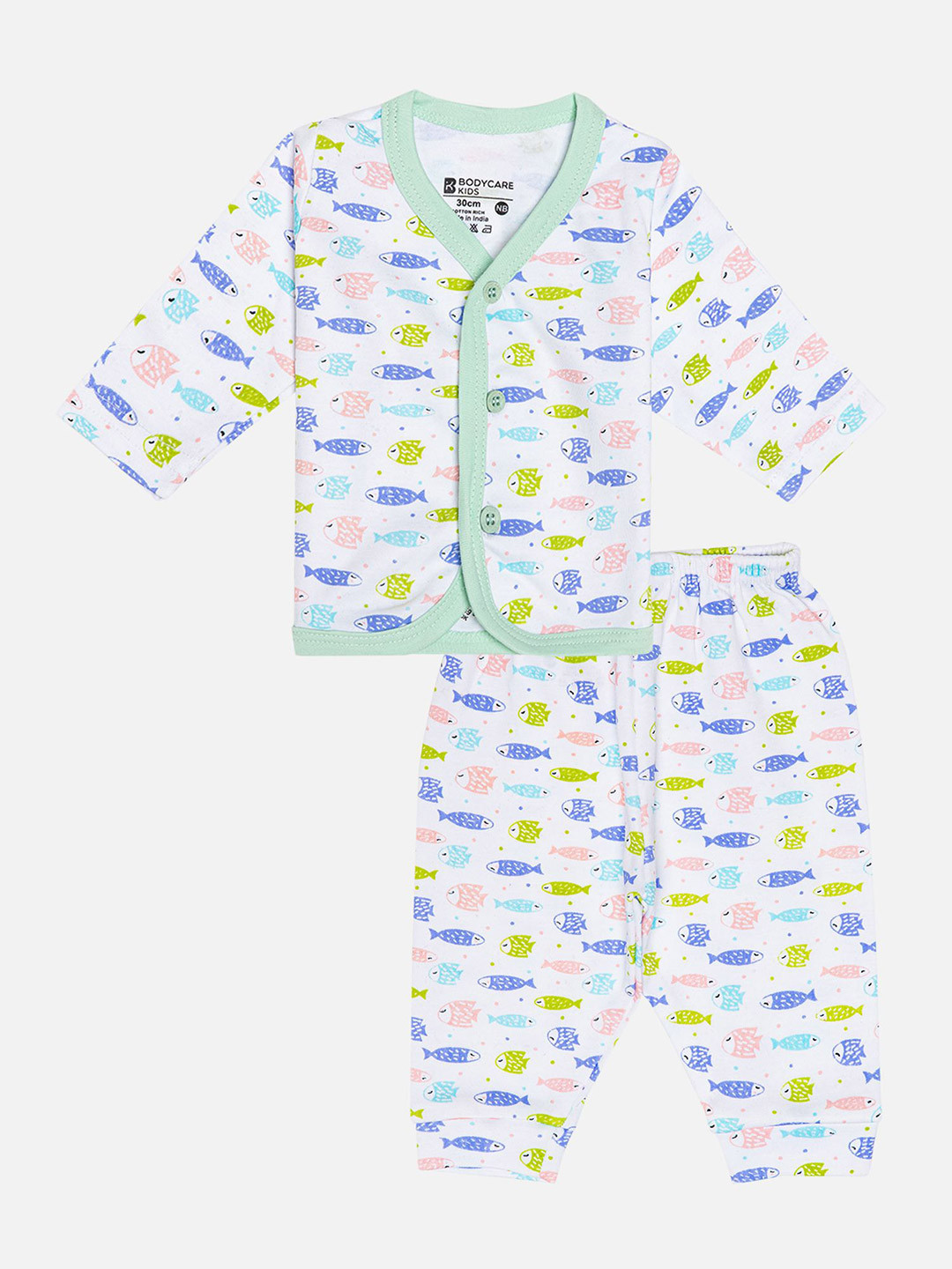 

Bodycare Kids Unisex Kids Printed Top, White