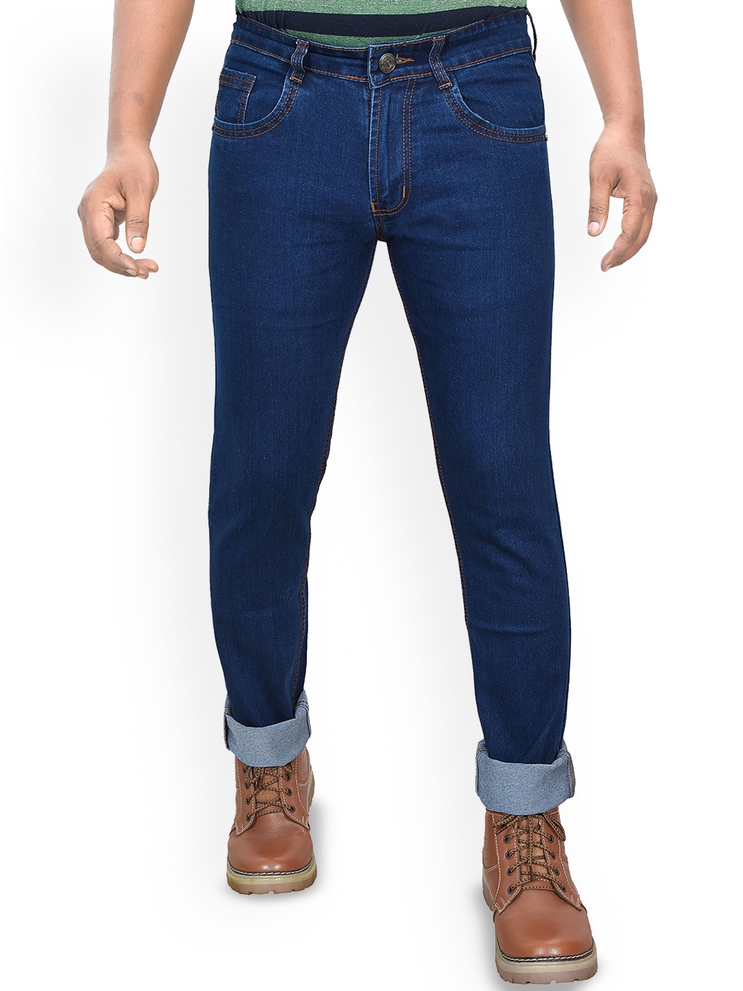 

Plounge Men Stretchable Jeans, Blue