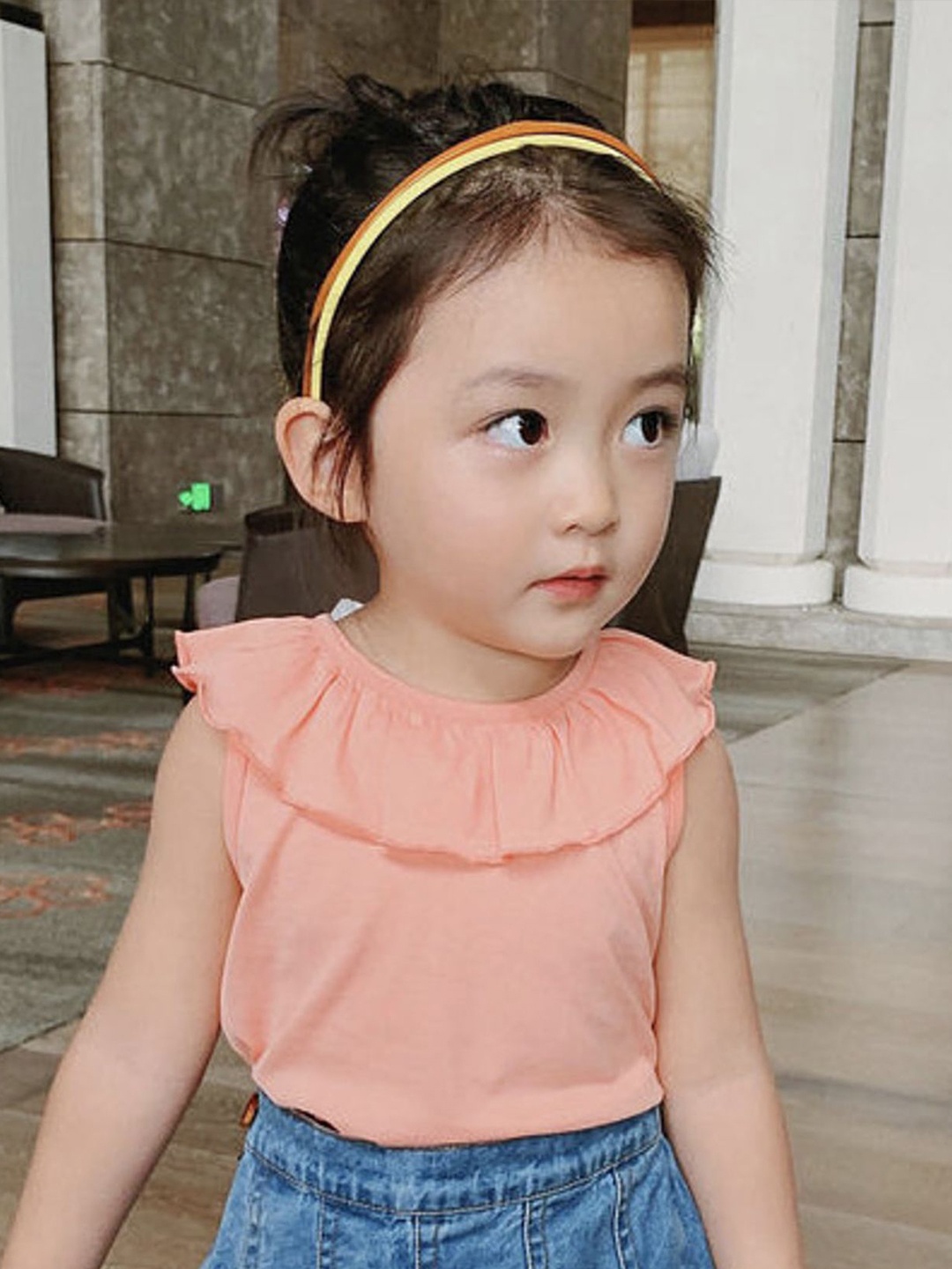 

LULU & SKY Cotton Top, Pink