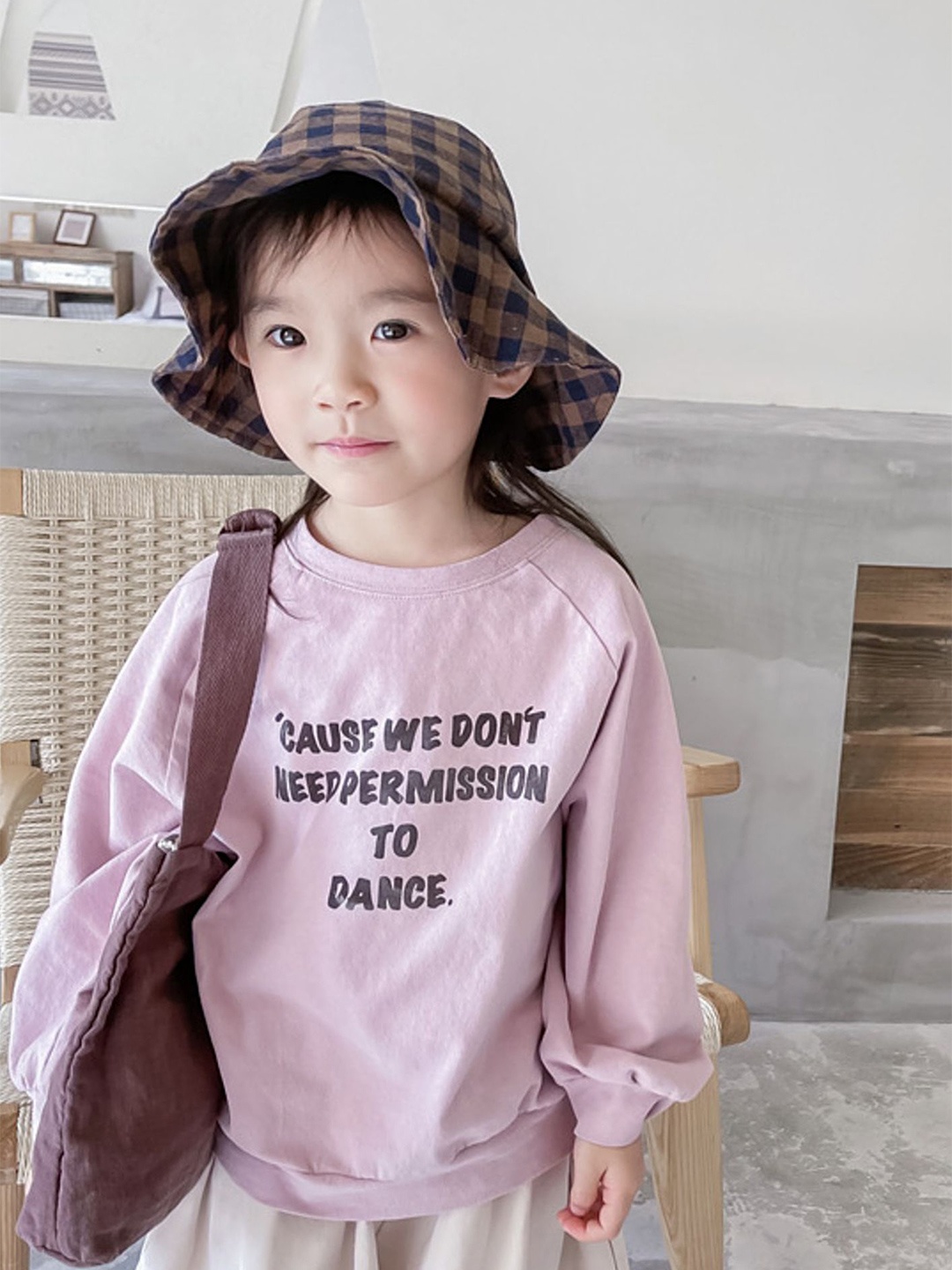 

LULU & SKY Print Cotton Top, Pink