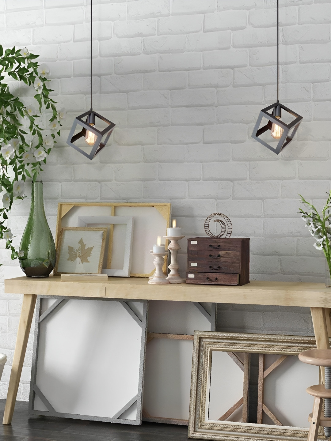 

GAUVIK Black Ceiling Lamp