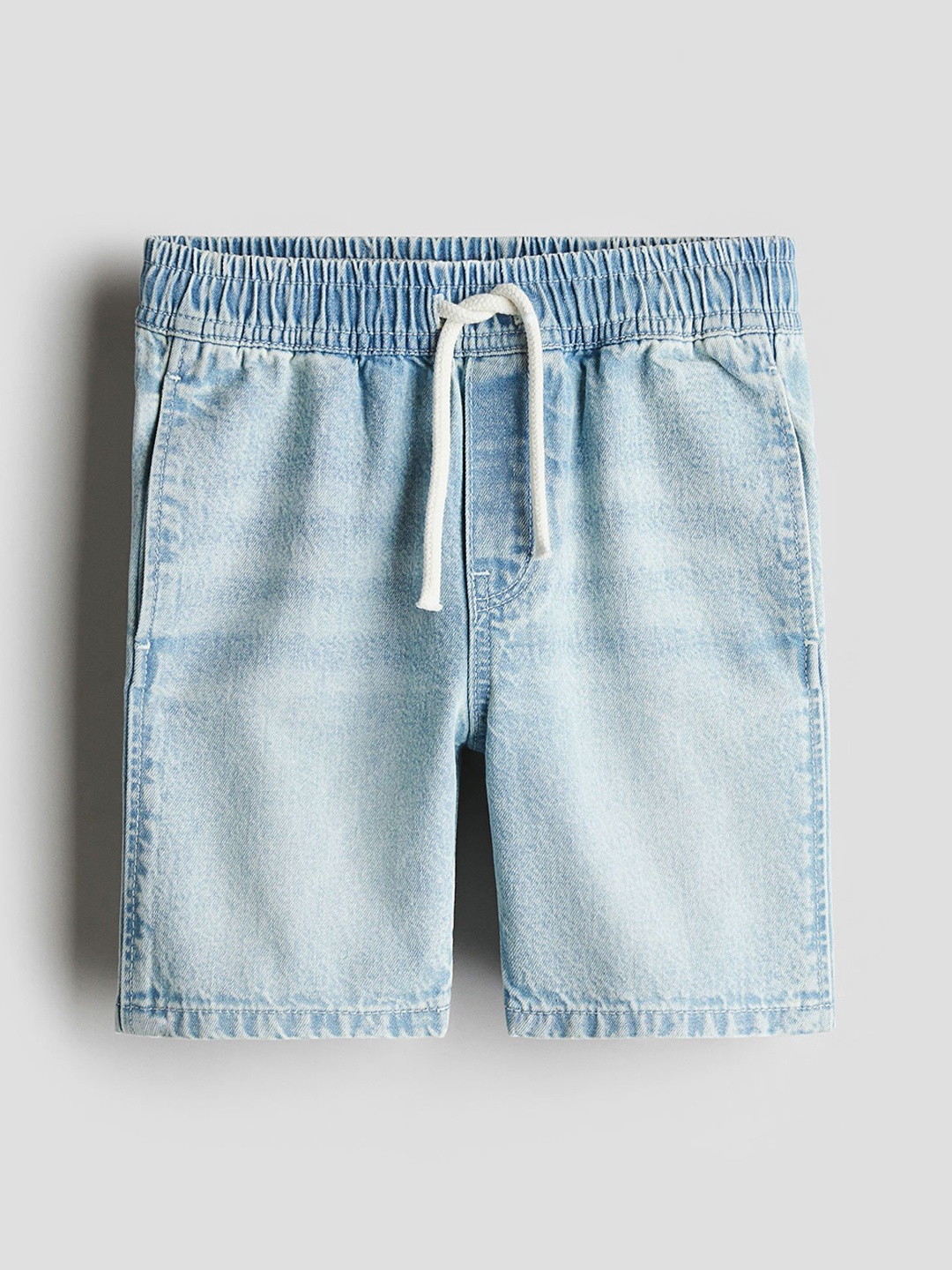

H&M Cotton Denim Shorts, Blue