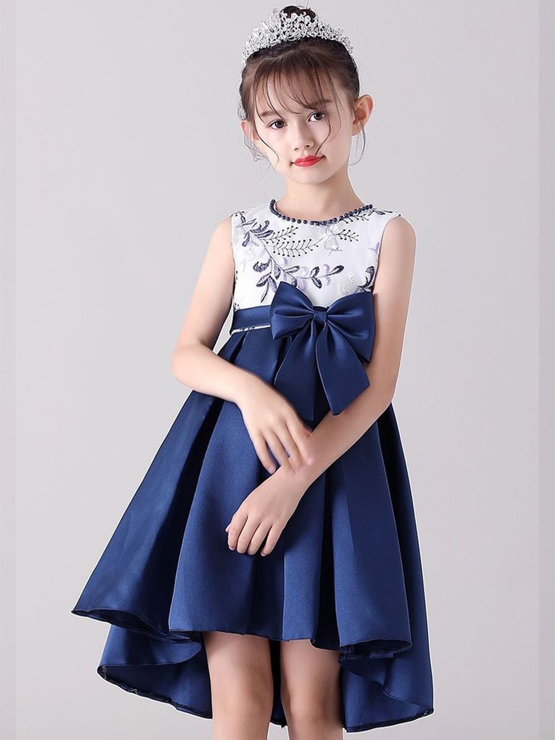 

LULU & SKY Fit & Flare Dress, Blue