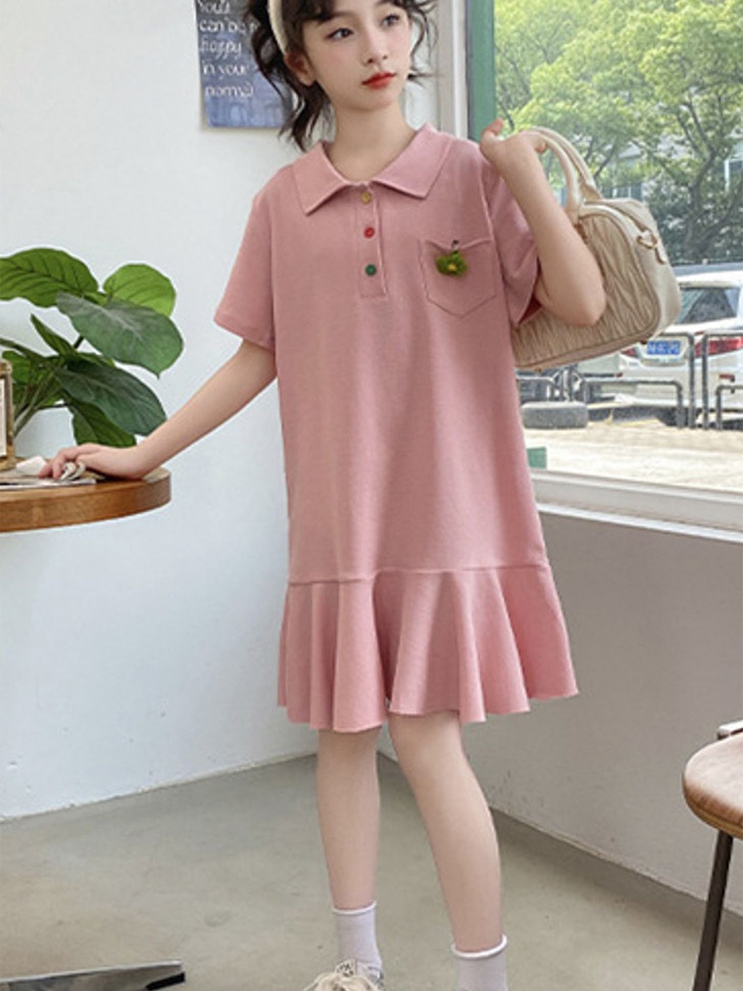 

LULU & SKY T-shirt Dress, Pink