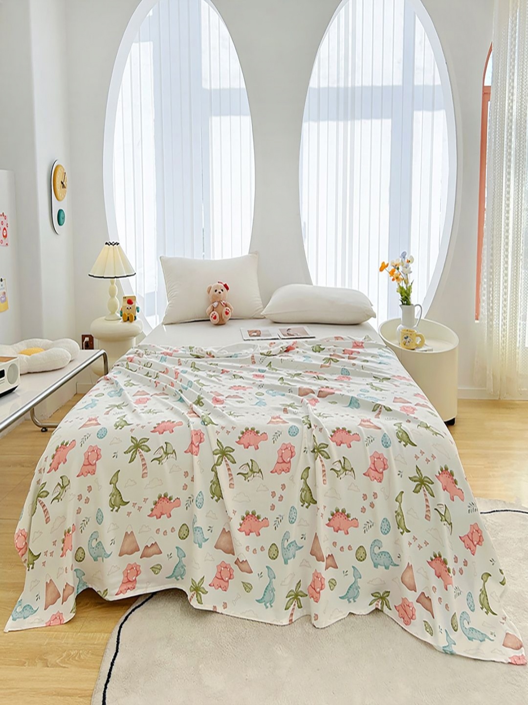 

JC HOME Unisex Multi Blankets Quilts and Dohars, White