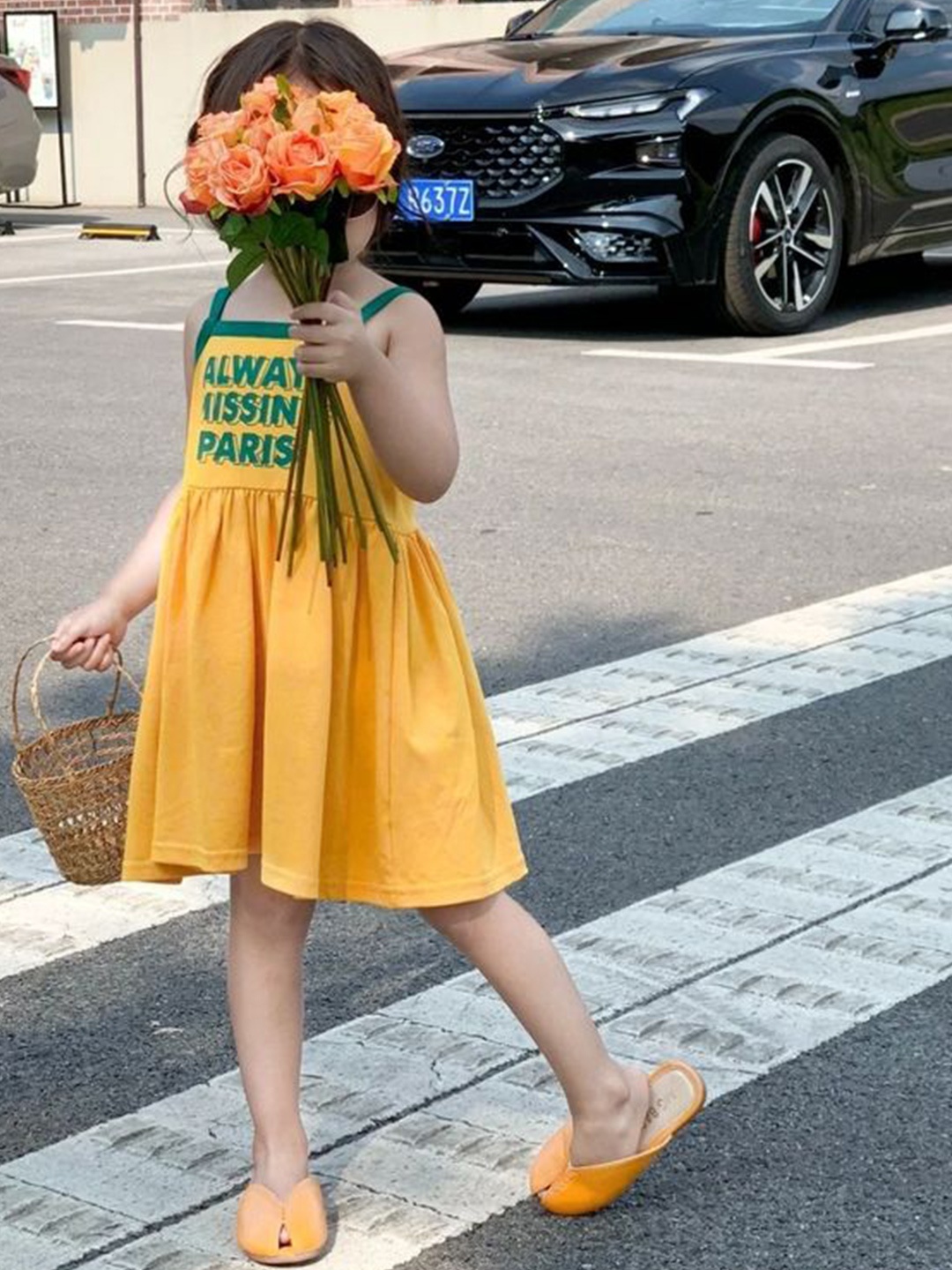 

LULU & SKY A-Line Dress, Yellow
