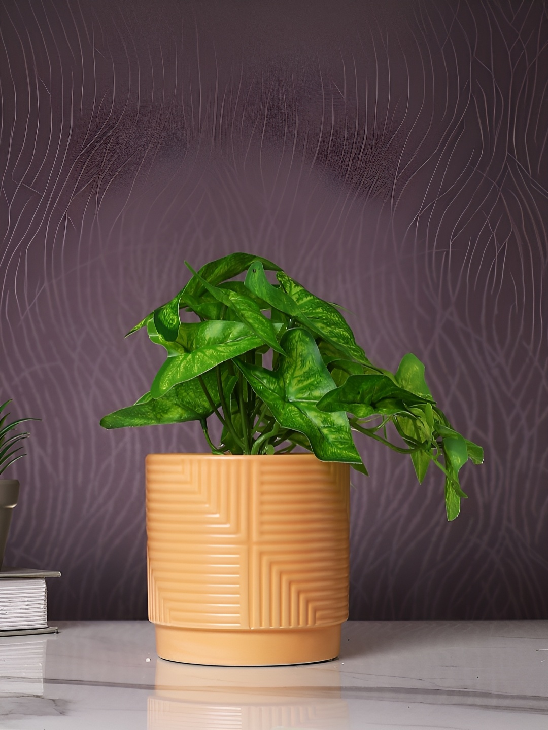 

Myntra Elegant Homes Brown 1 Pieces Artificial Plant With Pot