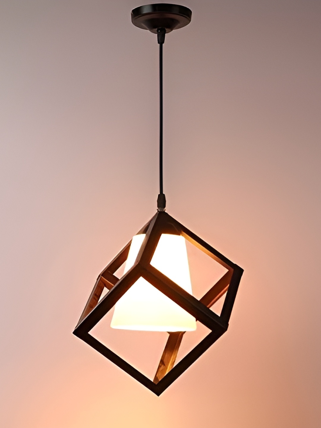 

GAUVIK Black Contemporary Ceiling Lamp