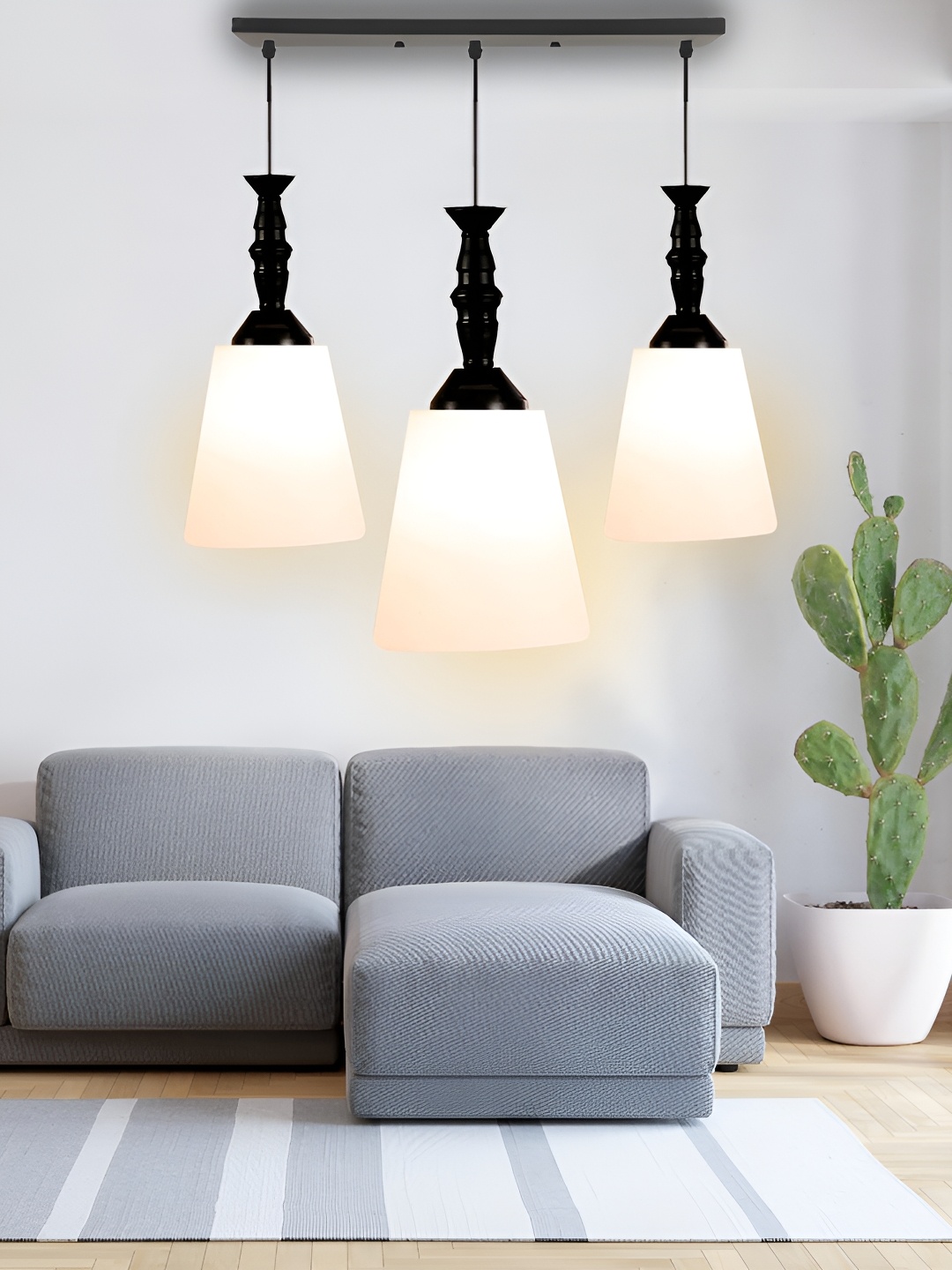 

GAUVIK White Ceiling Lamp