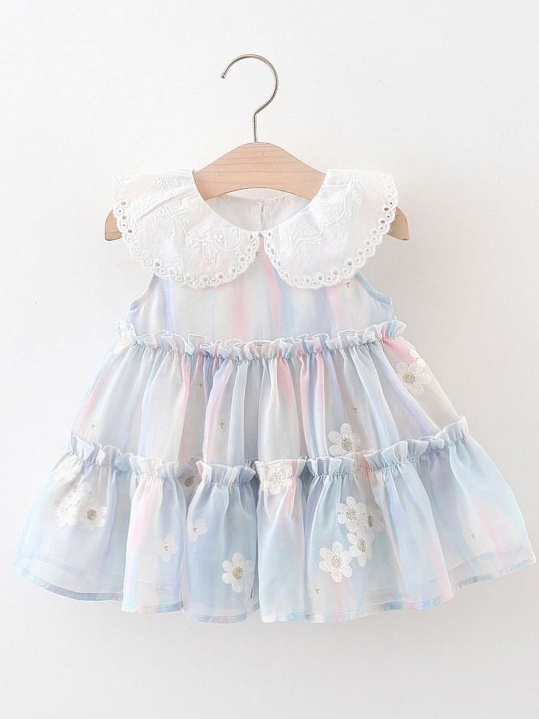 

LULU & SKY Fit & Flare Dress, Blue