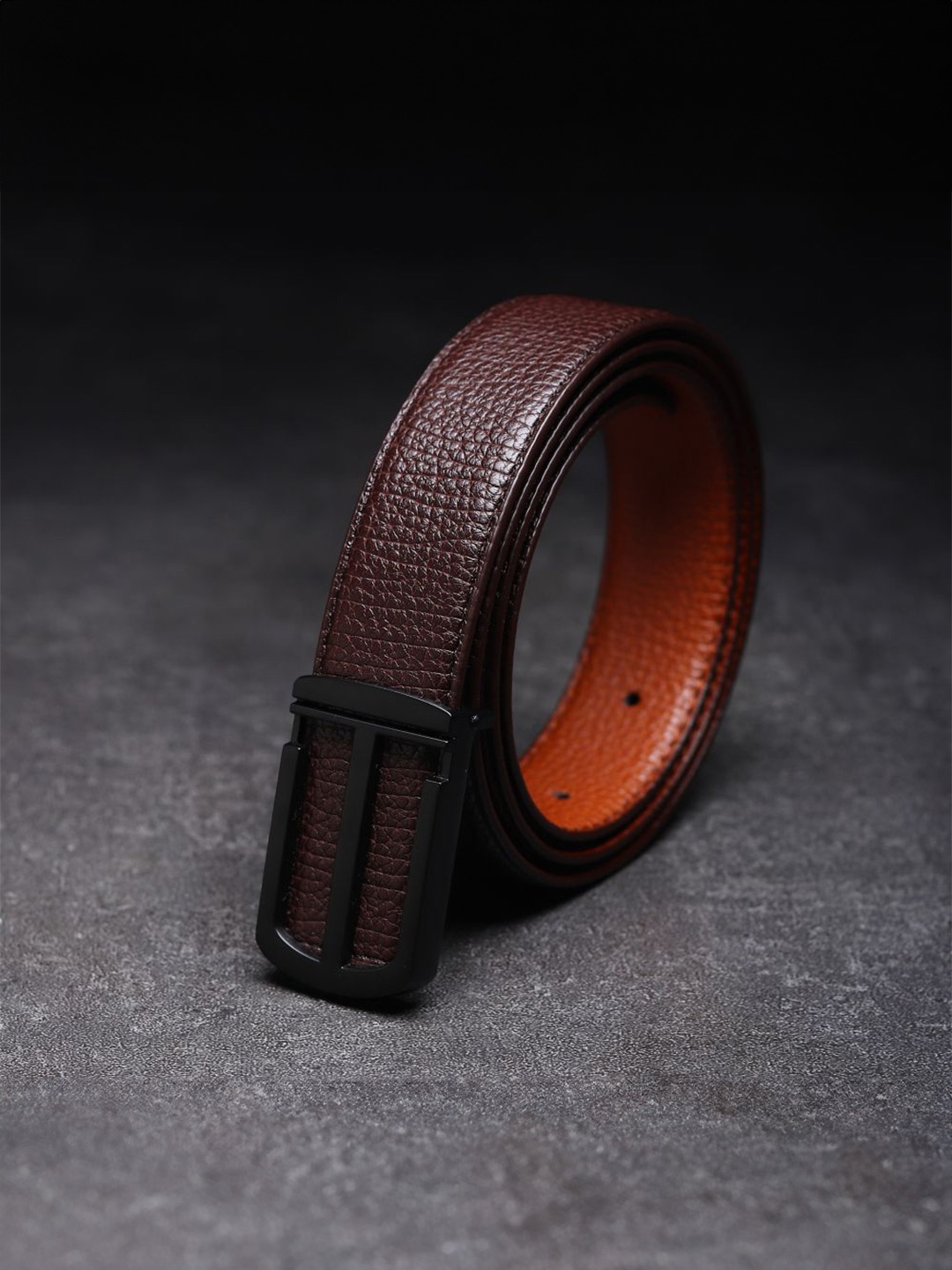 

Killer Men Textured Formal Belt, Brown