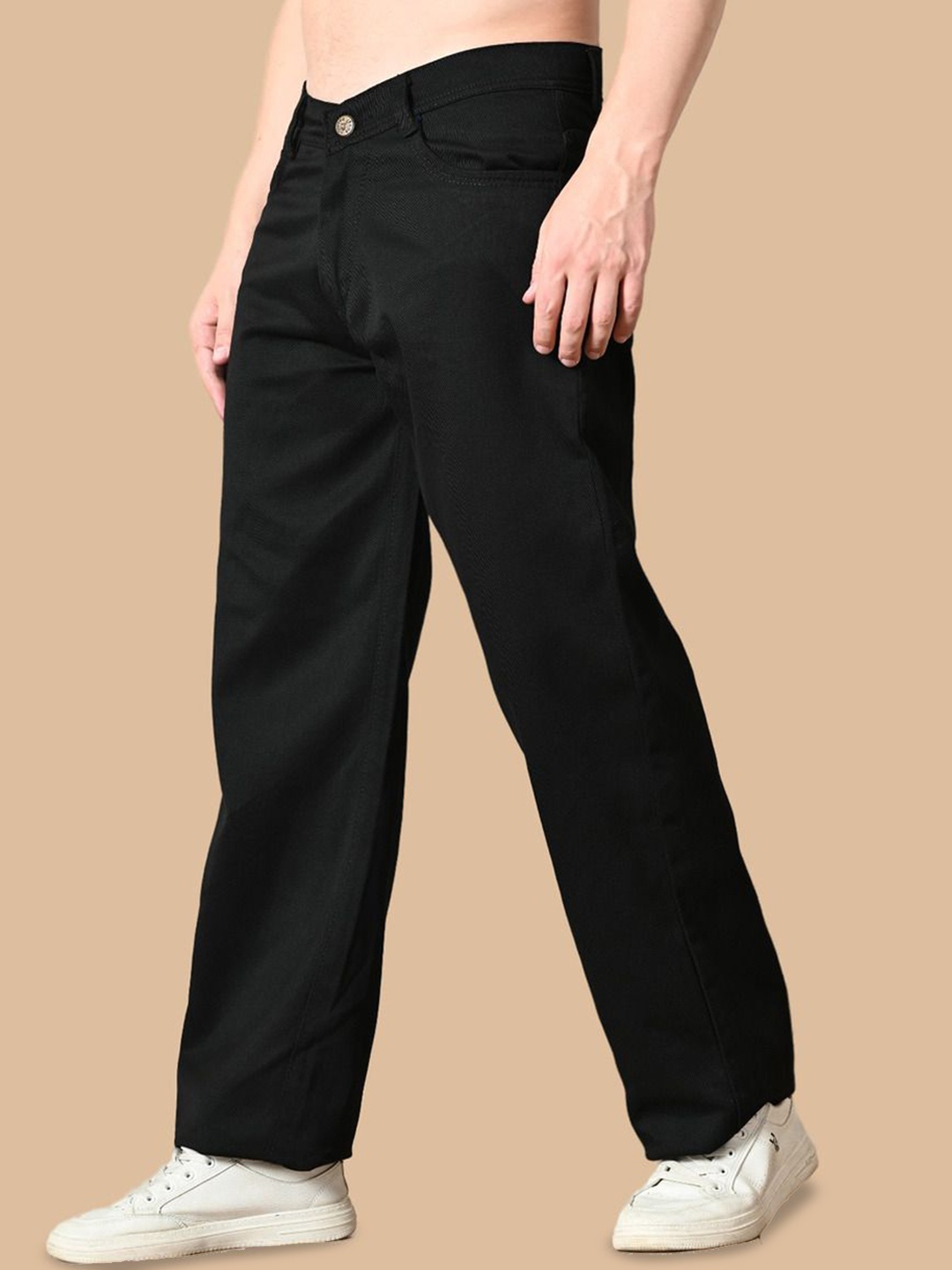 

COMFITS Men Classic Stretchable Jeans, Black