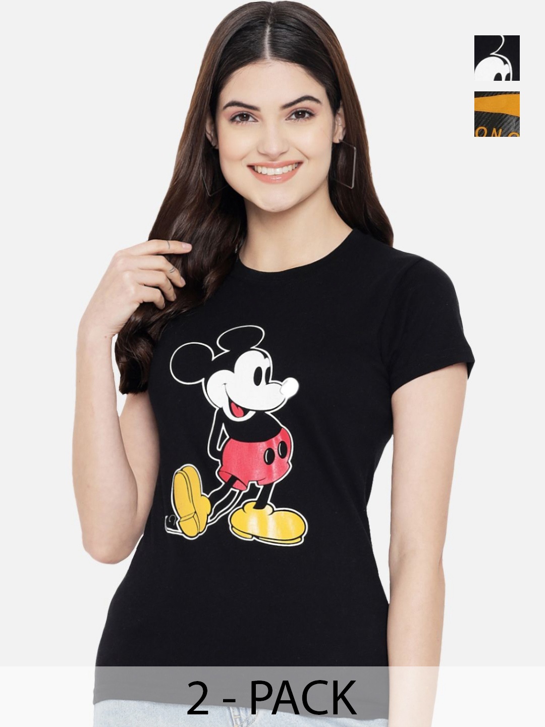 

Dreambe Women Typography Printed T-shirt, Multi