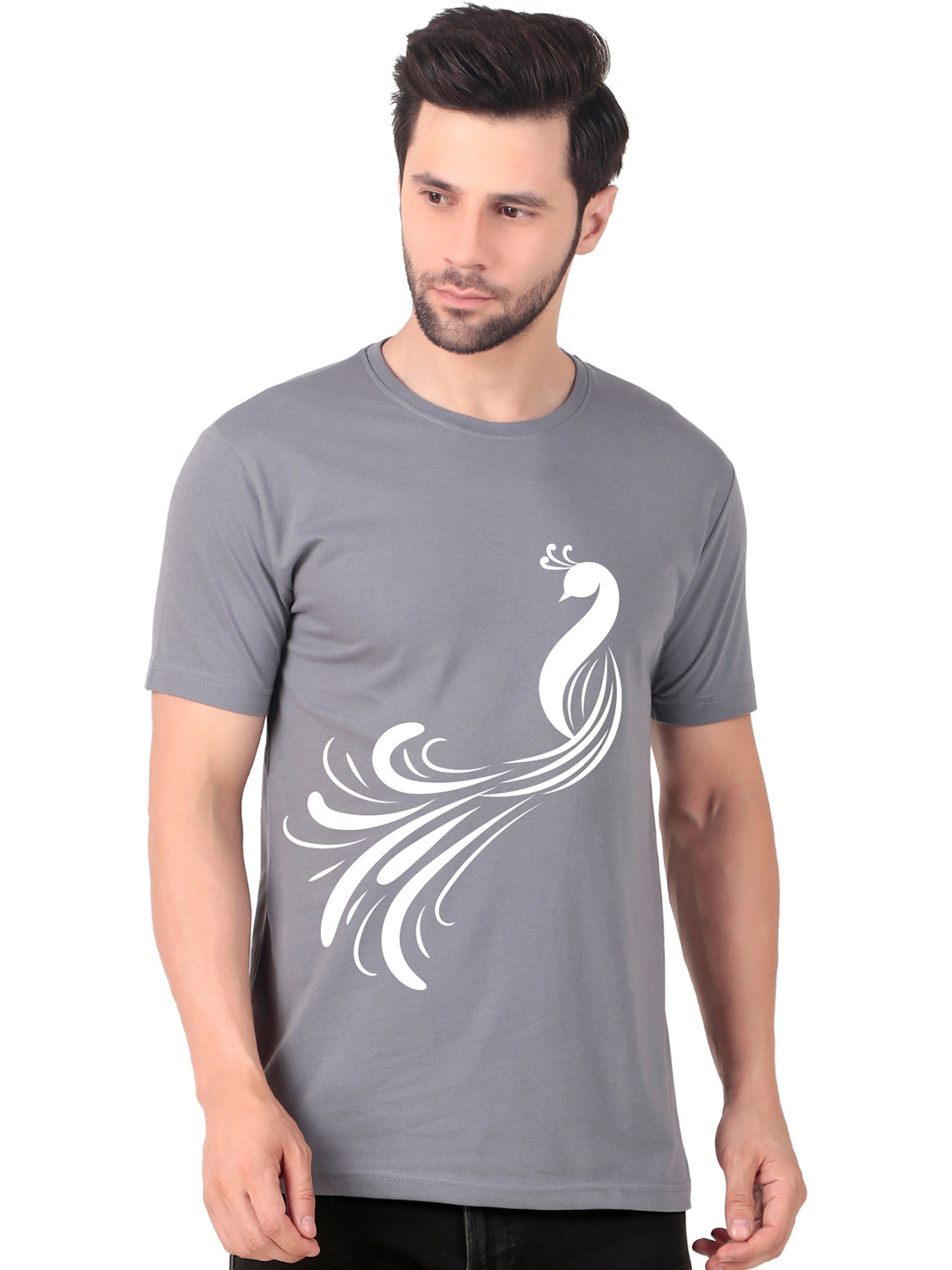 

FABSTIEVE Men New Orleans Pelicans Neymar Printed T-shirt, Grey